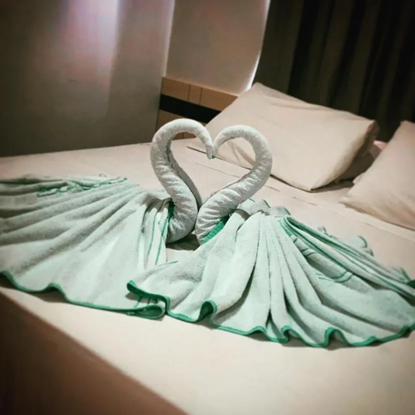 Decorative detail, Bed in Prime Hotel Águas da Serra