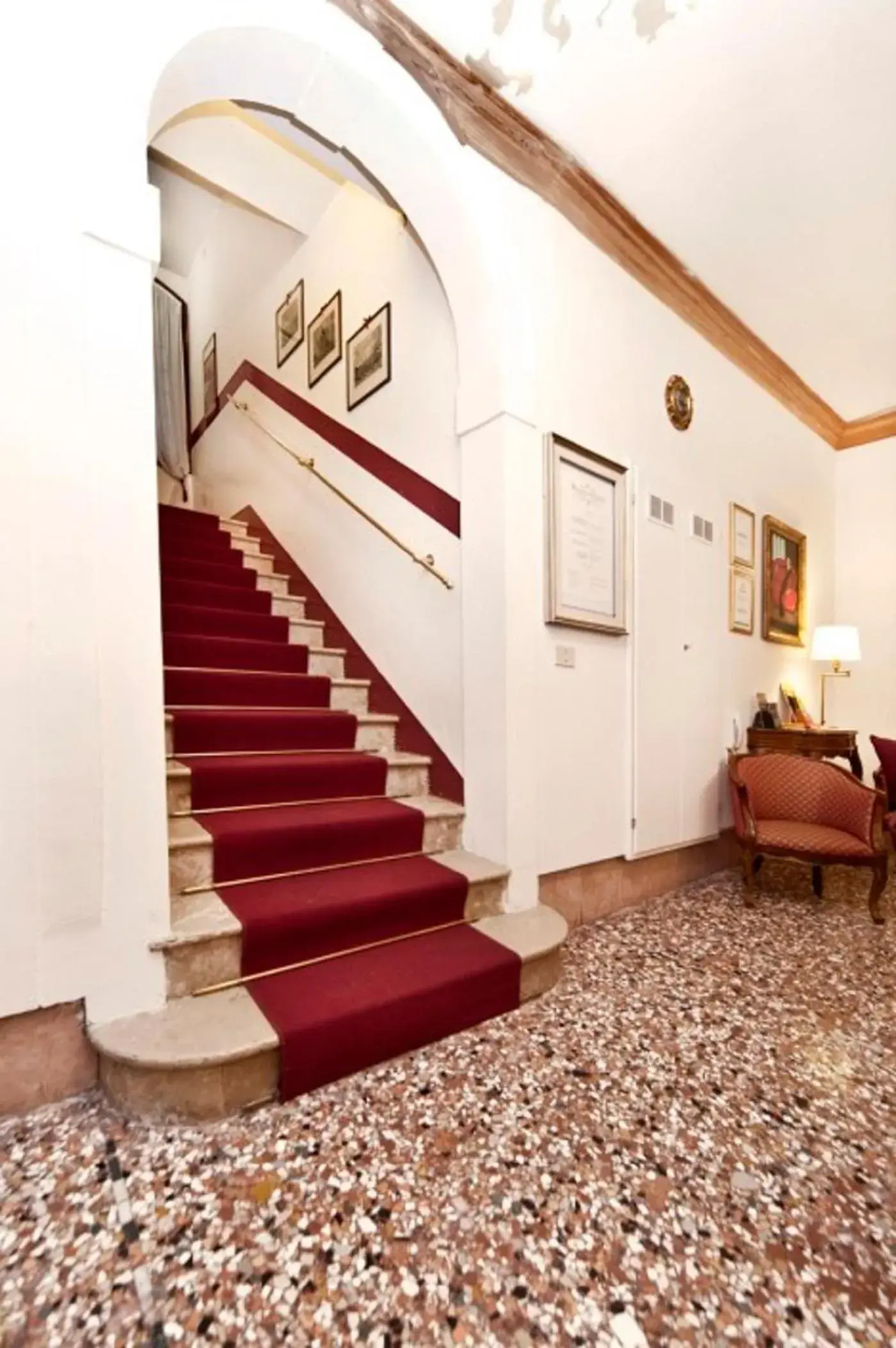 Lobby or reception in Hotel Alla Fava Lobby or reception in Hotel Alla Fava