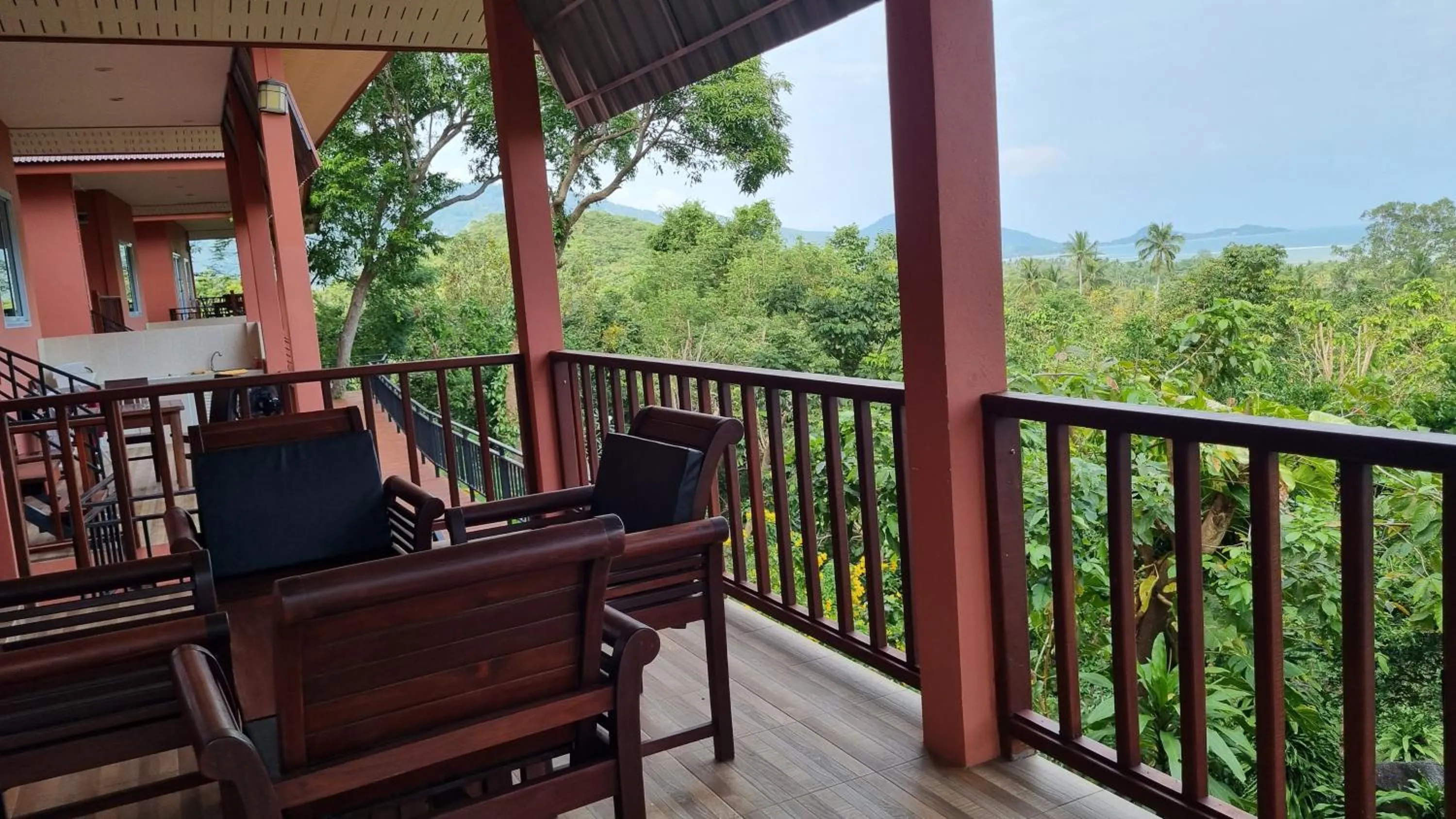 Patio in PawPaw Resort