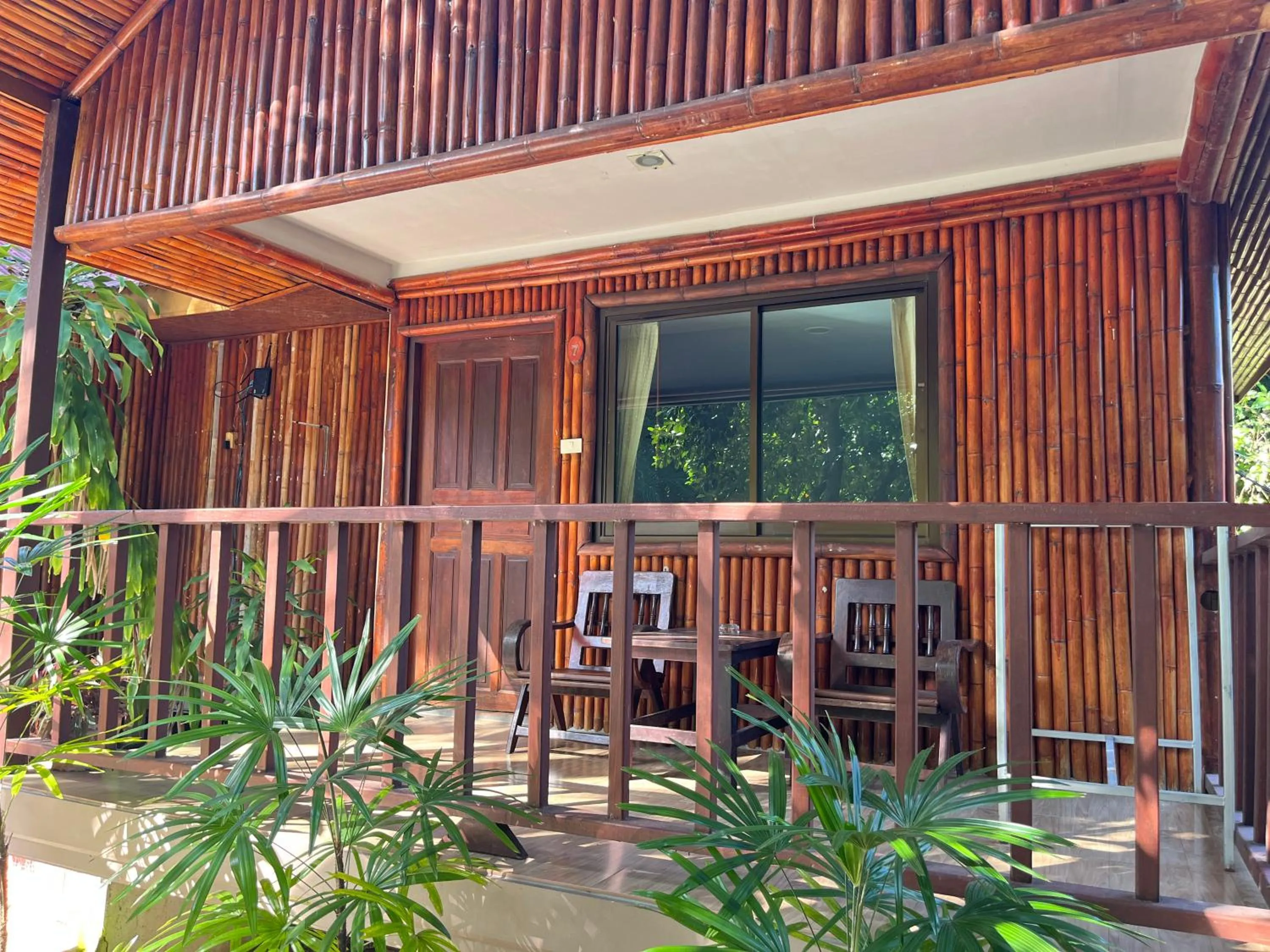 Pool view in PawPaw Resort