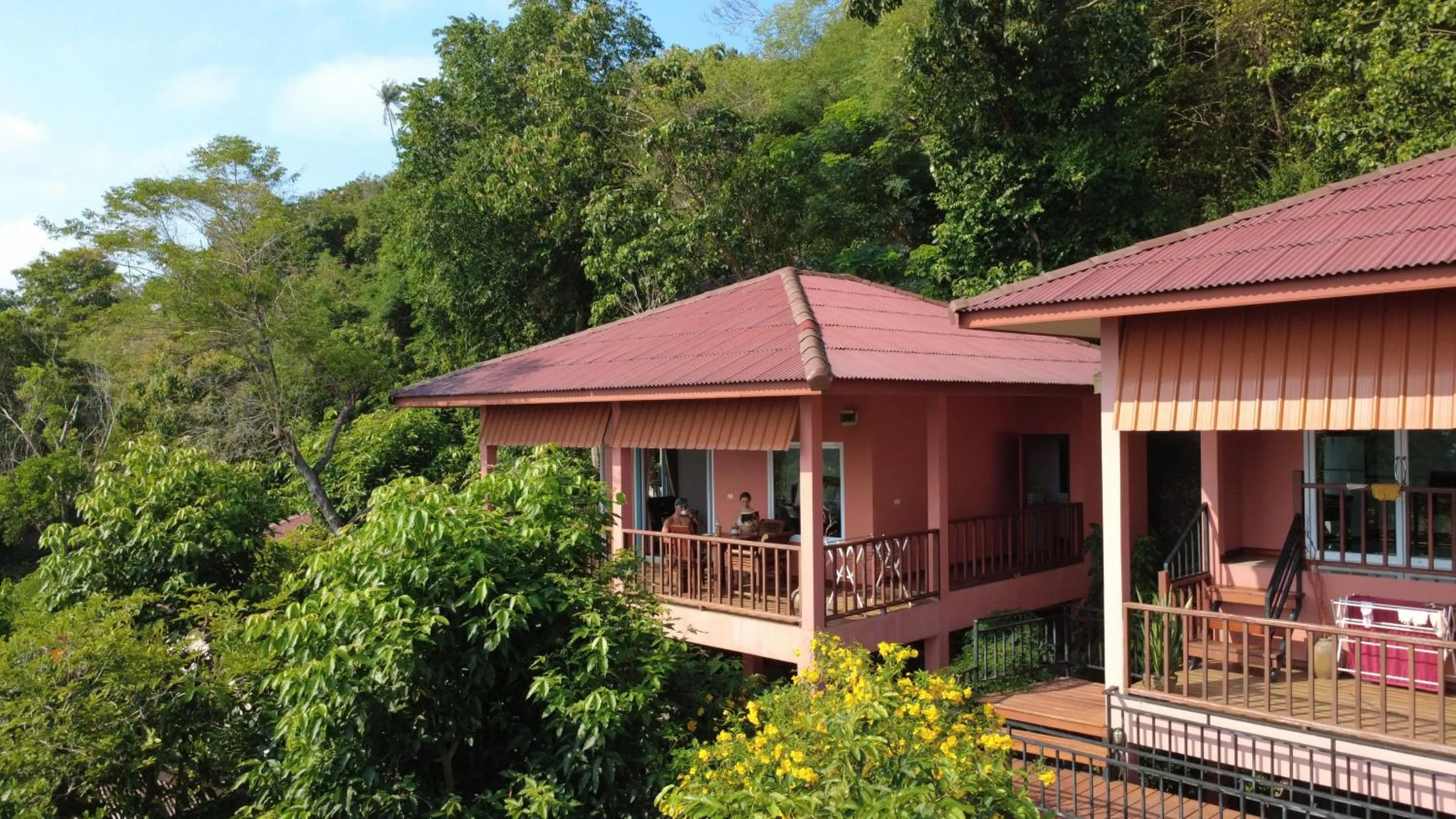 Natural landscape in PawPaw Resort