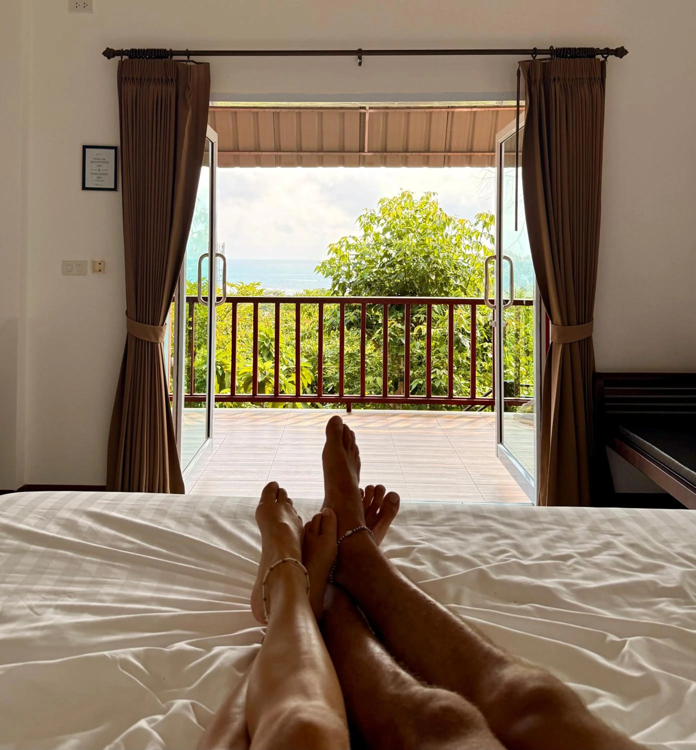 View (from property/room), Bed in PawPaw Resort