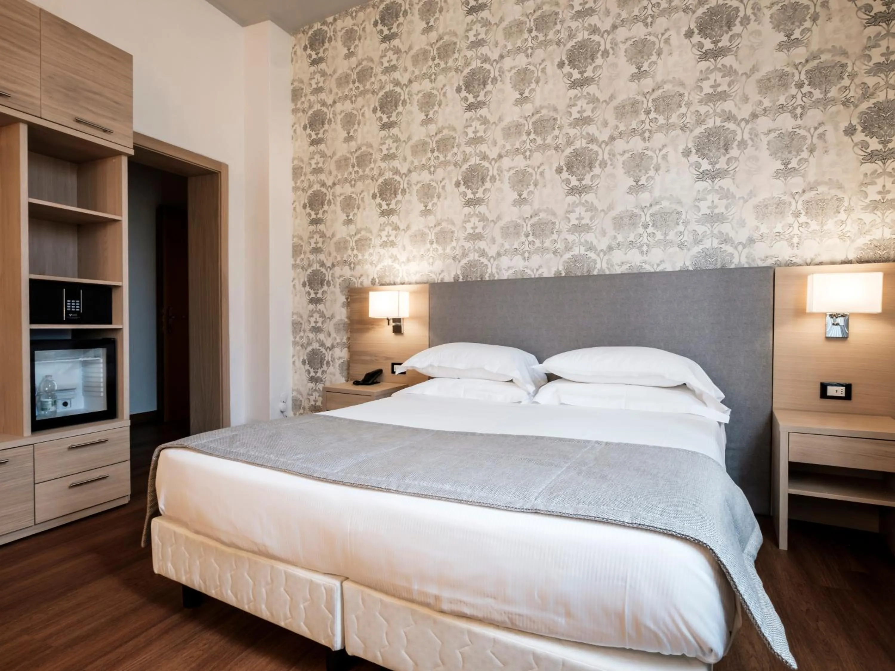 Bed in Hotel Accademia