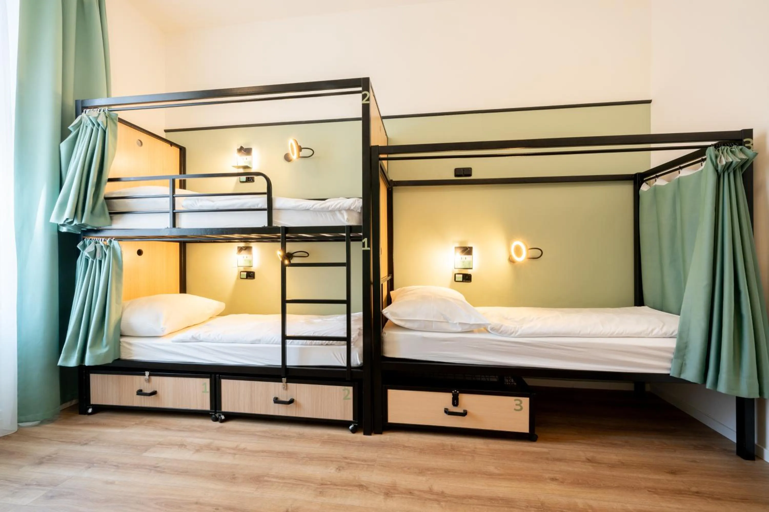 Photo of the whole room, Bed in Luma Terra Prague Hostel