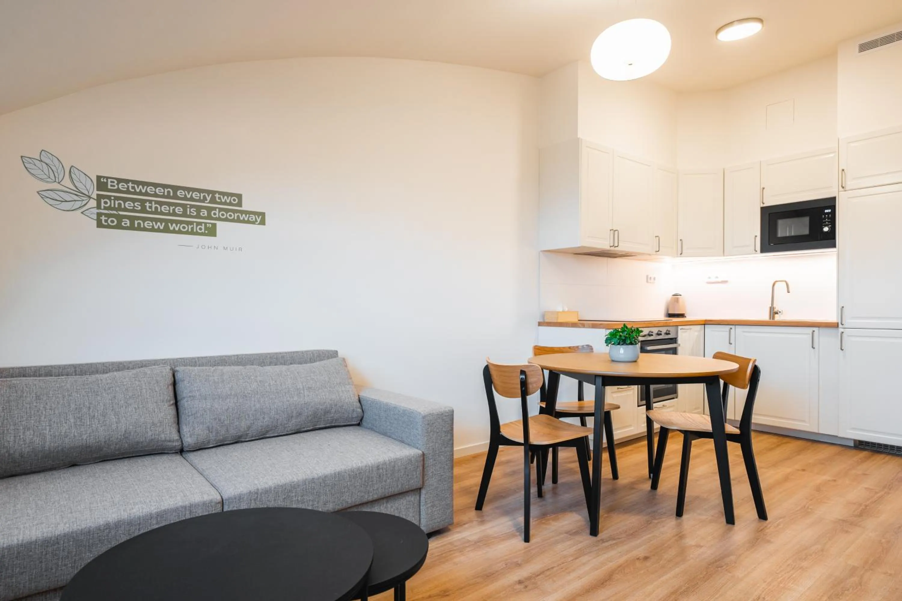 Kitchen or kitchenette in Luma Terra Prague Hostel