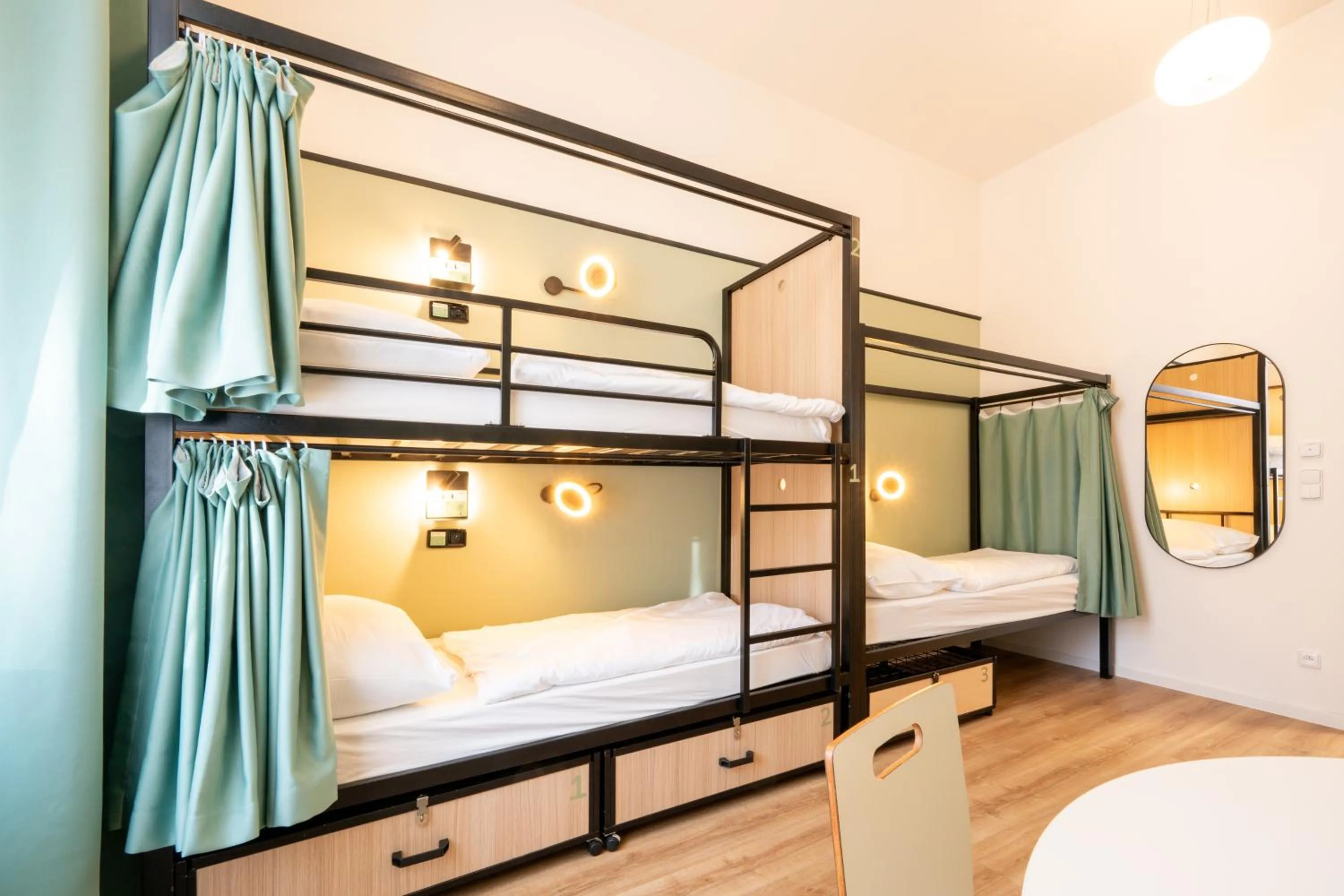 bunk bed, Bed in Luma Terra Prague Hostel