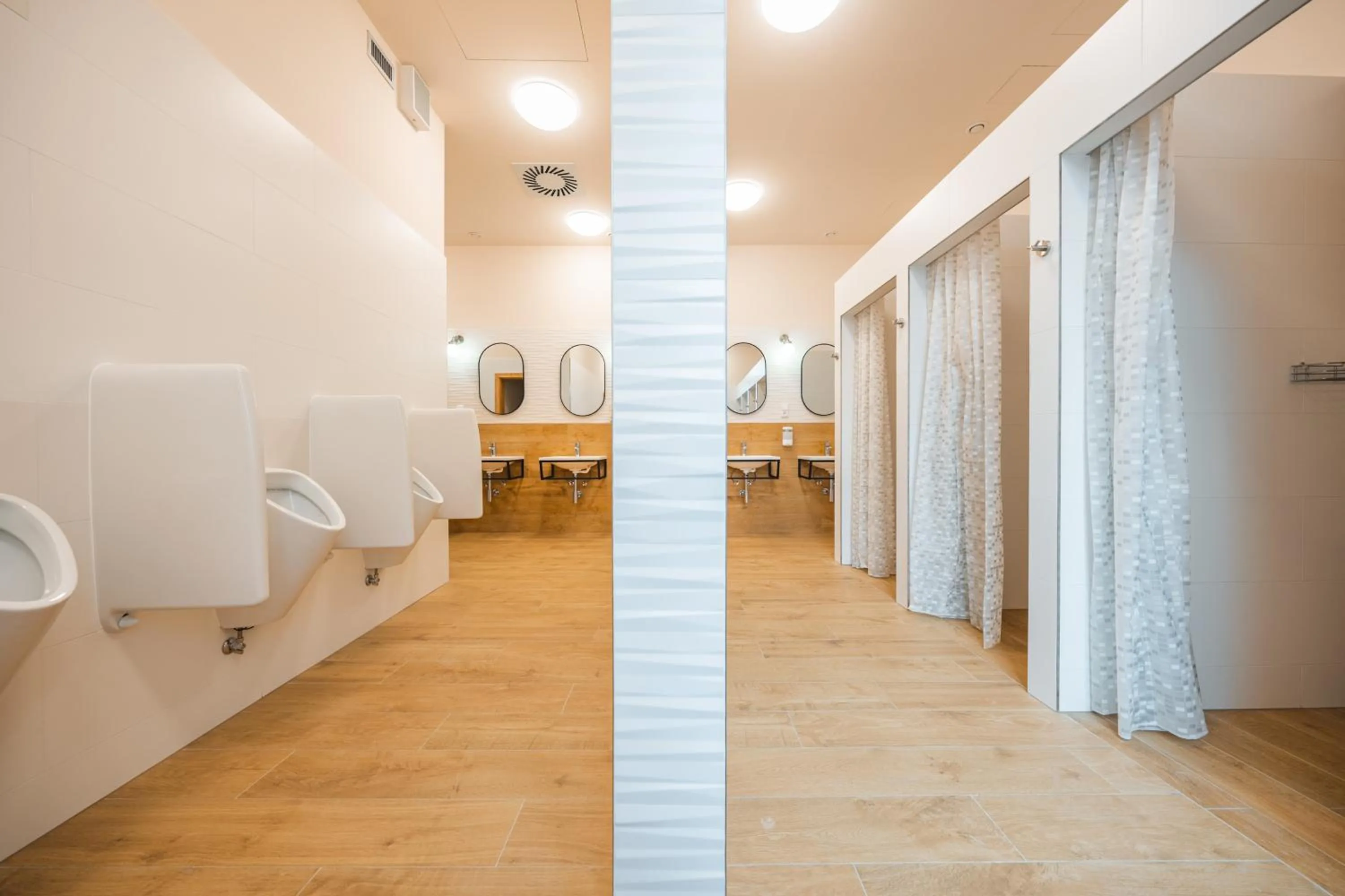 Toilet in Luma Terra Prague Hostel