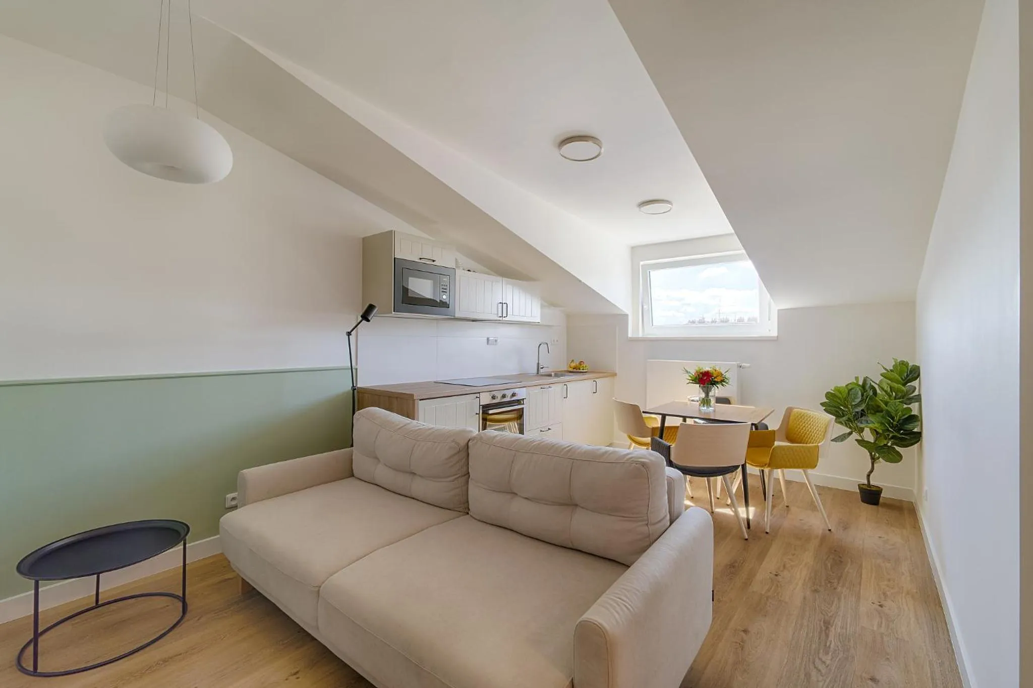 Living room in Luma Terra Prague Hostel