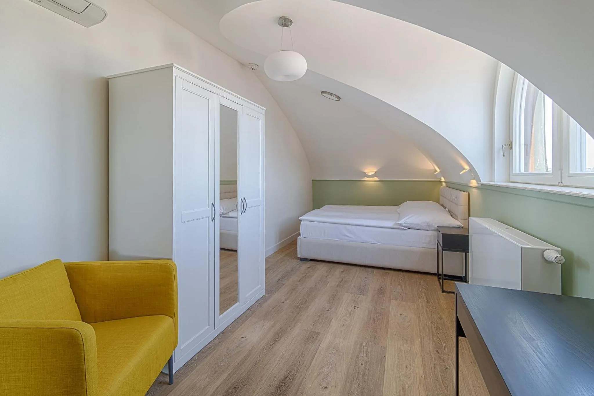 Bedroom, Bed in Luma Terra Prague Hostel