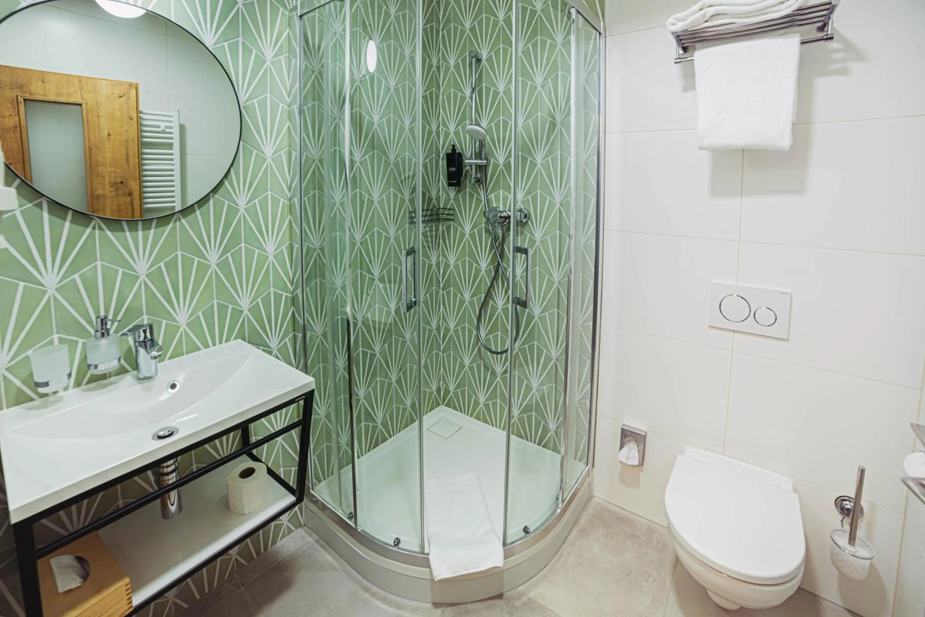 Bathroom in Luma Terra Prague Hostel