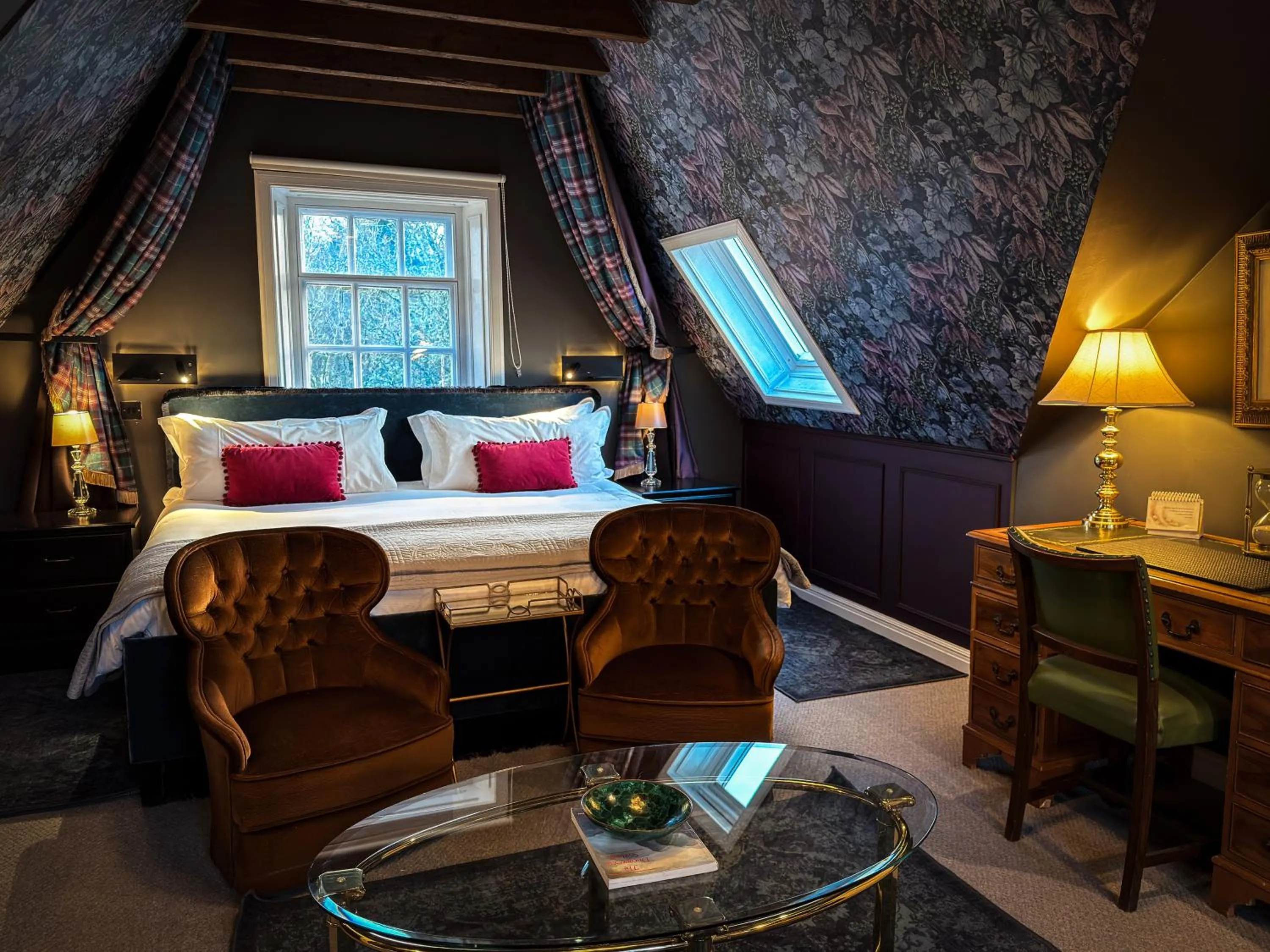 Bed in Glencruitten House