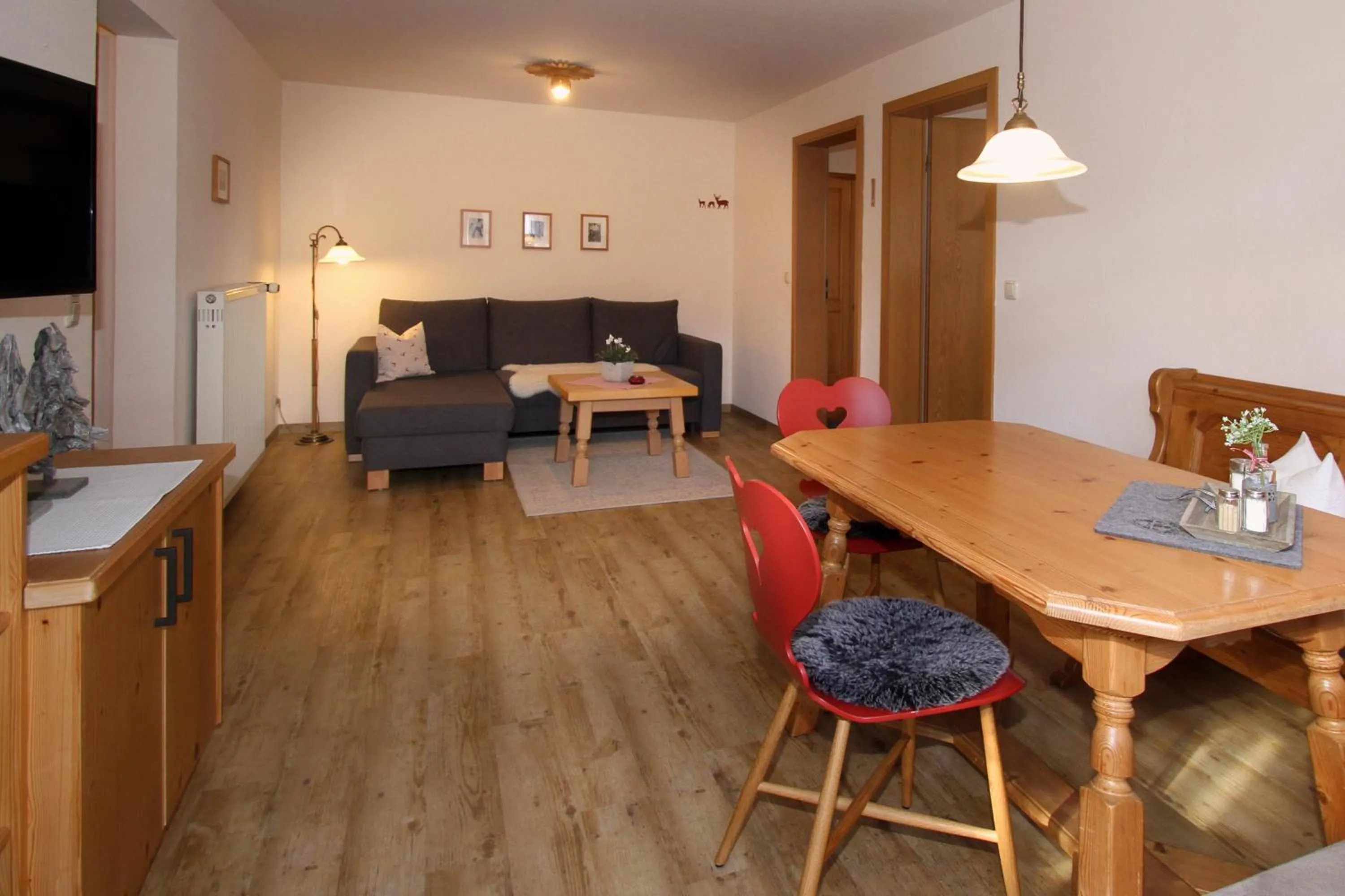 Living room in Ferienwohnungen Vogler