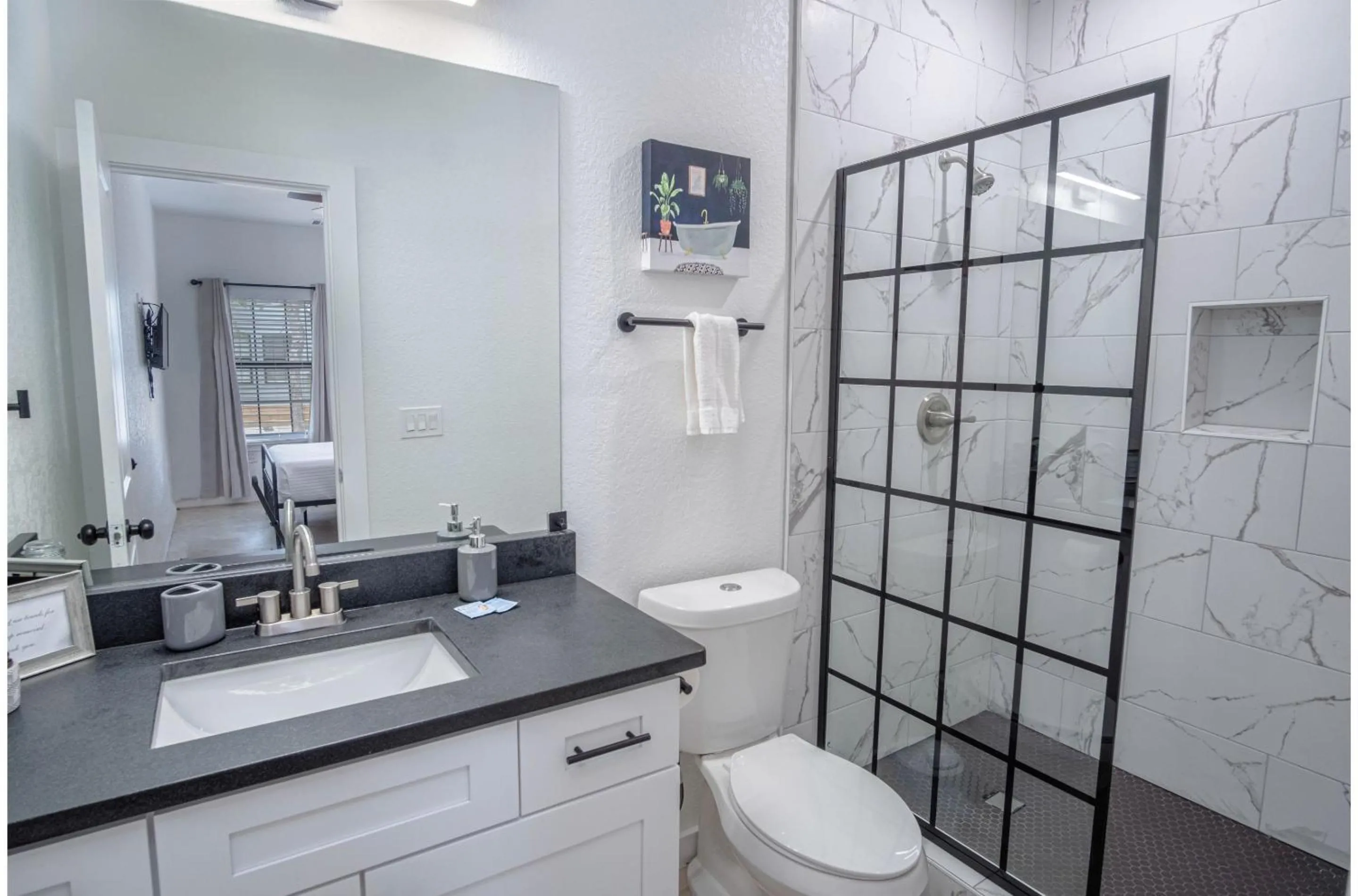 Bathroom in BRAND NEW 4 Stylish 3BR Near Exciting Downtown