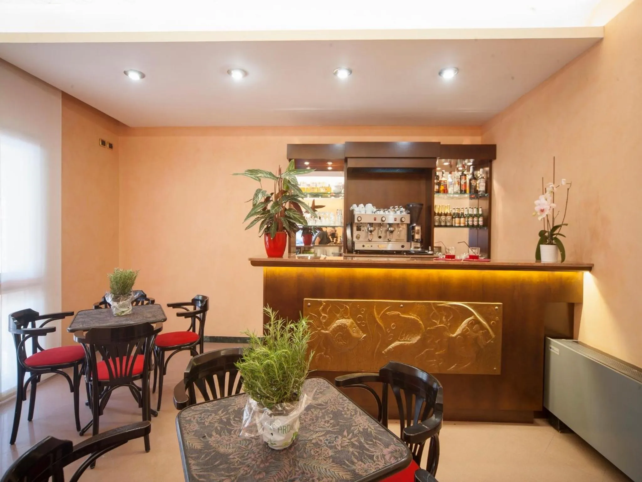 Lobby or reception in Hotel Manola