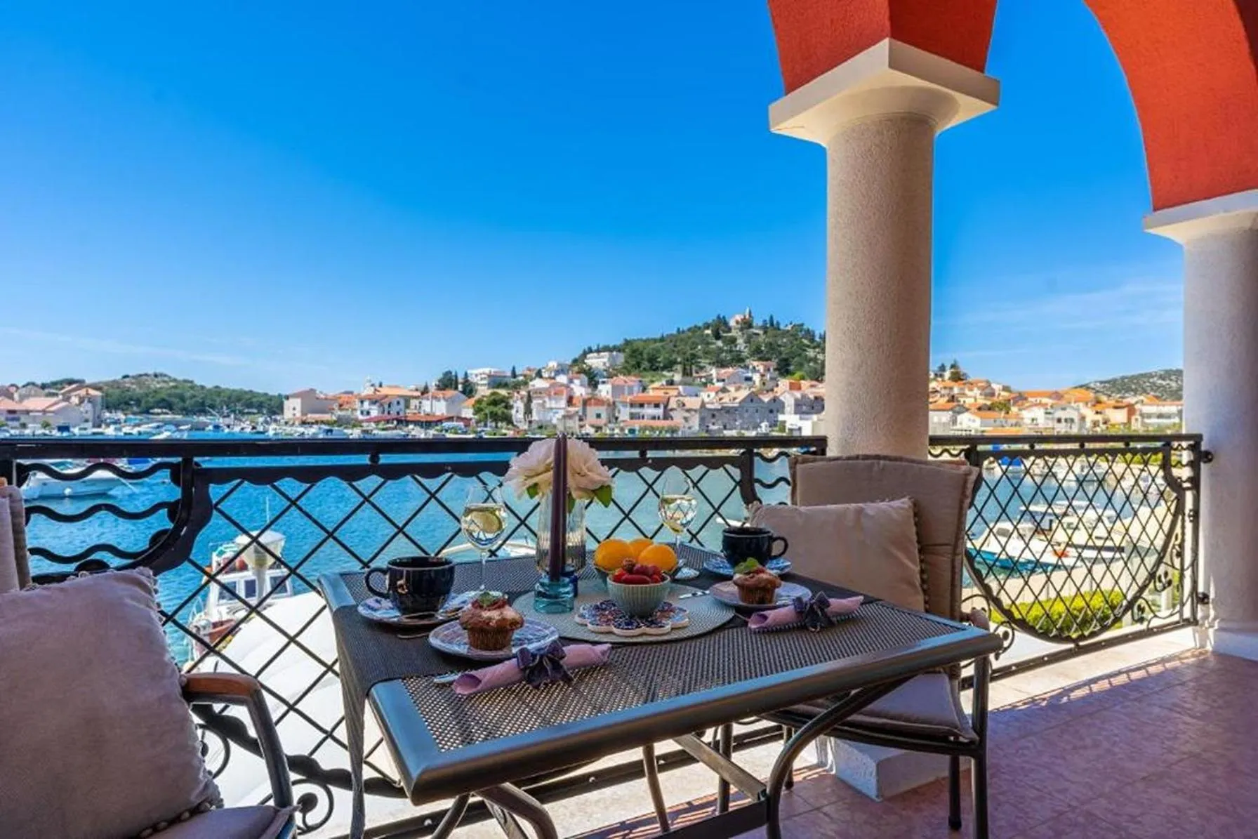 Balcony/Terrace in Villa Arcadium