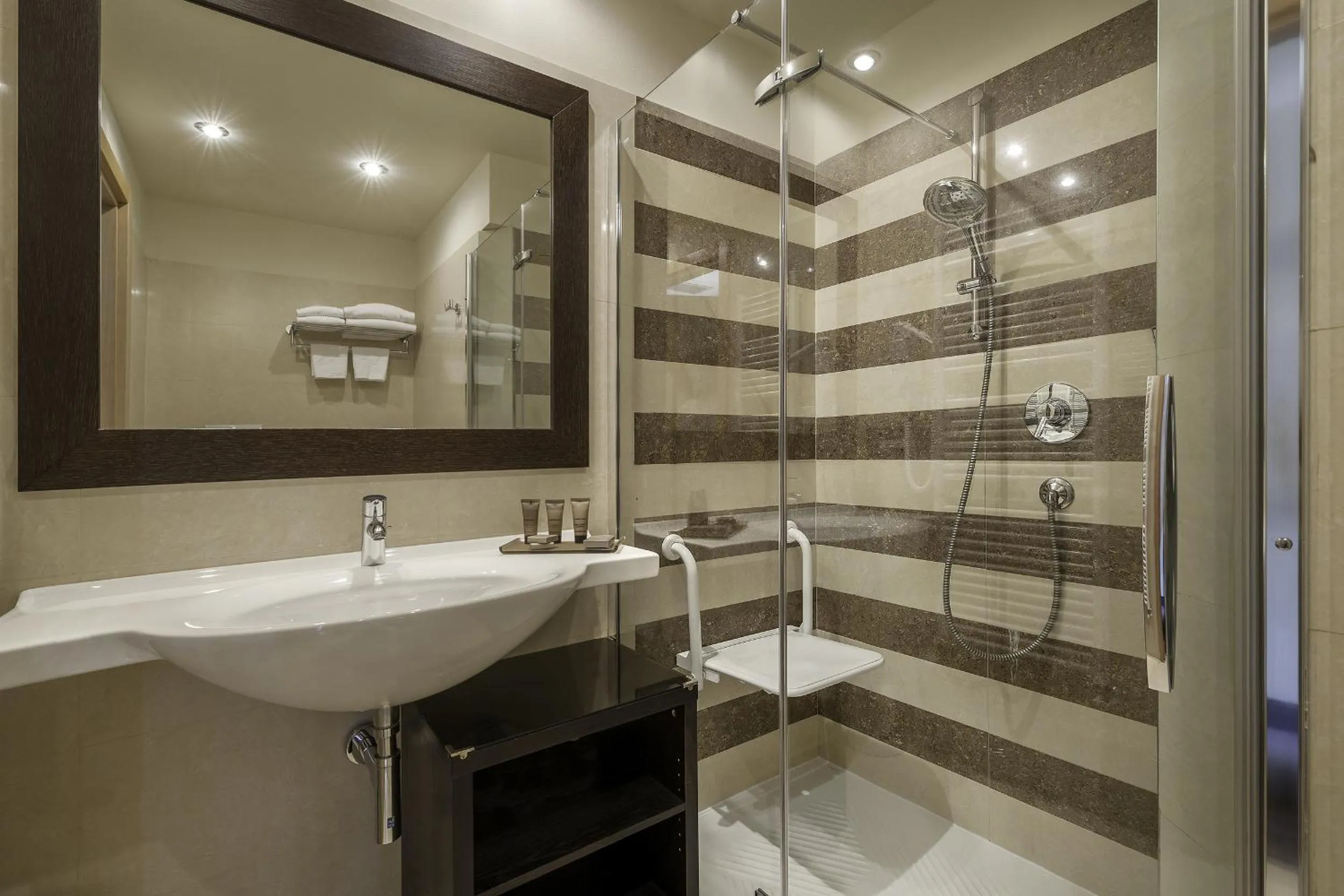 Shower in Hotel Nazionale