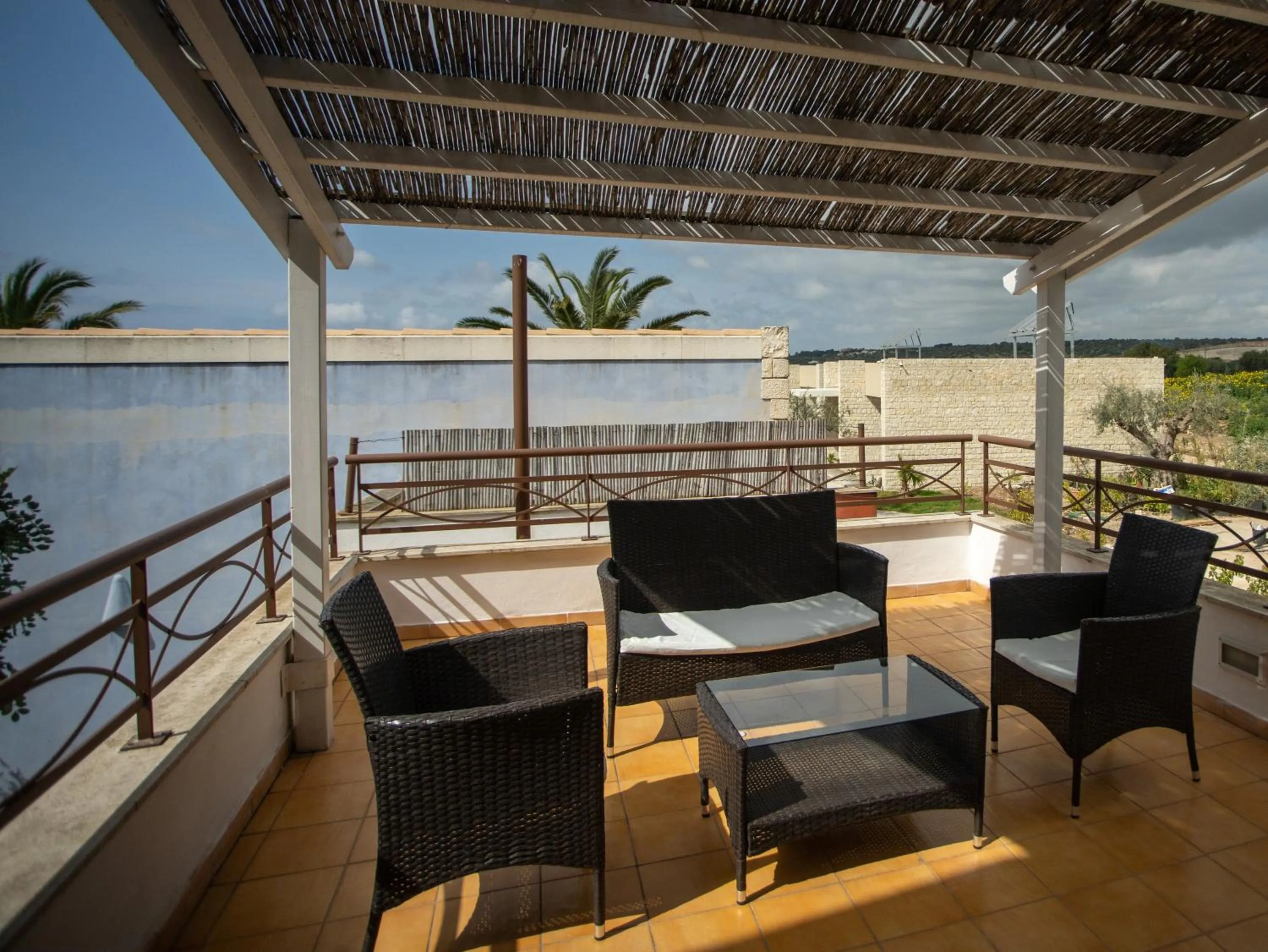 Patio in Cambiocavallo Resort