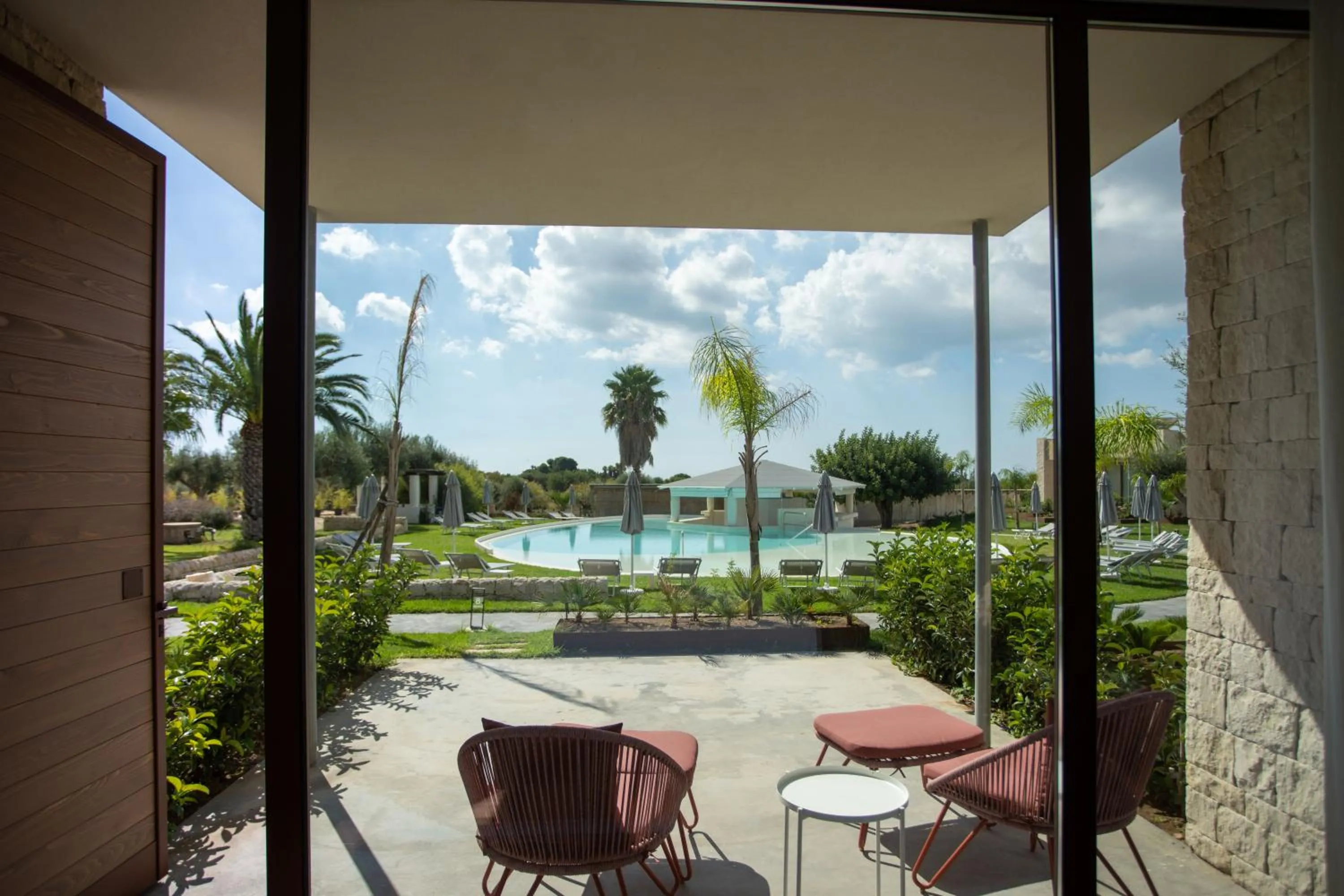 Patio in Cambiocavallo Resort