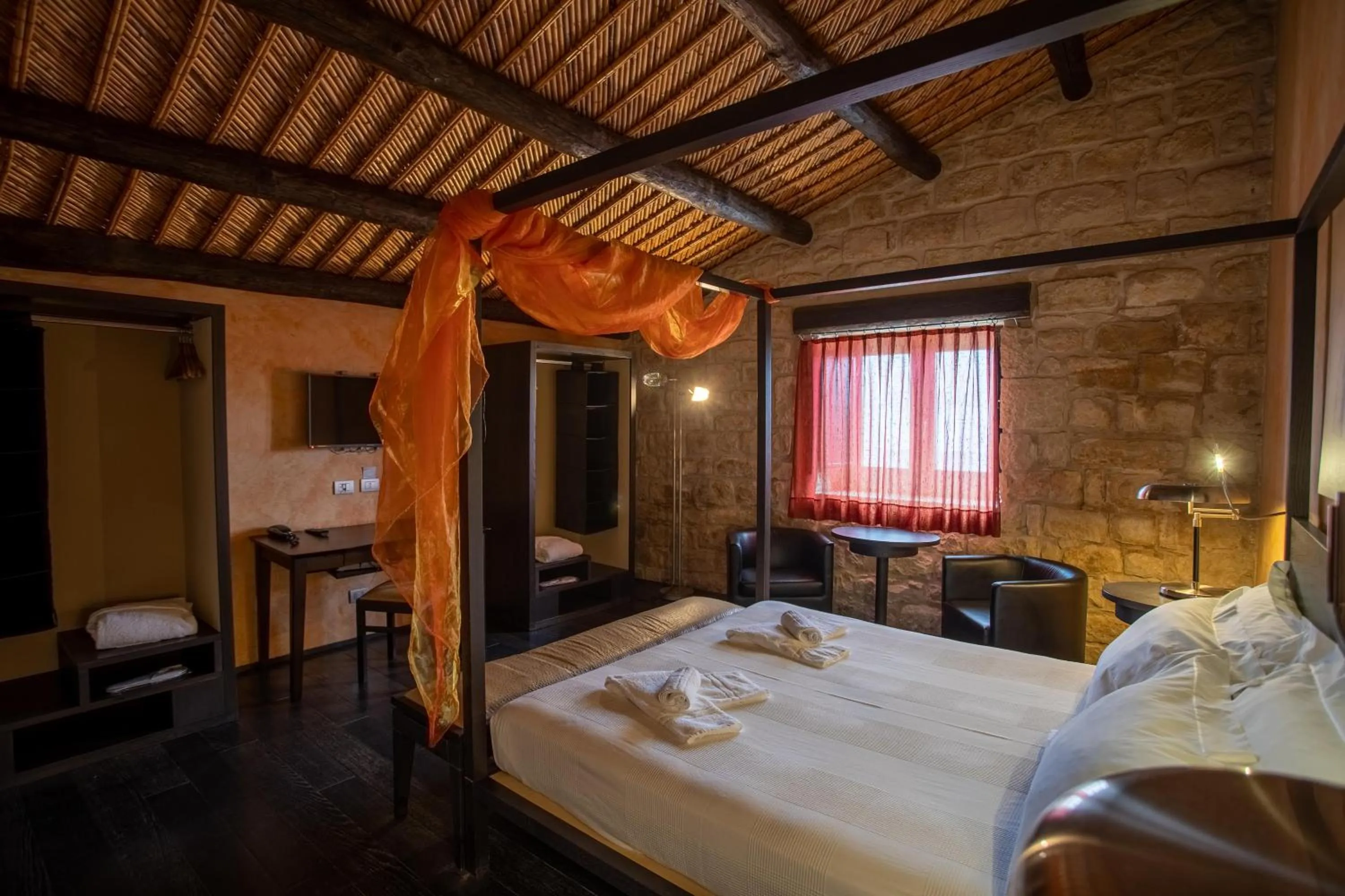 Bed in Cambiocavallo Resort