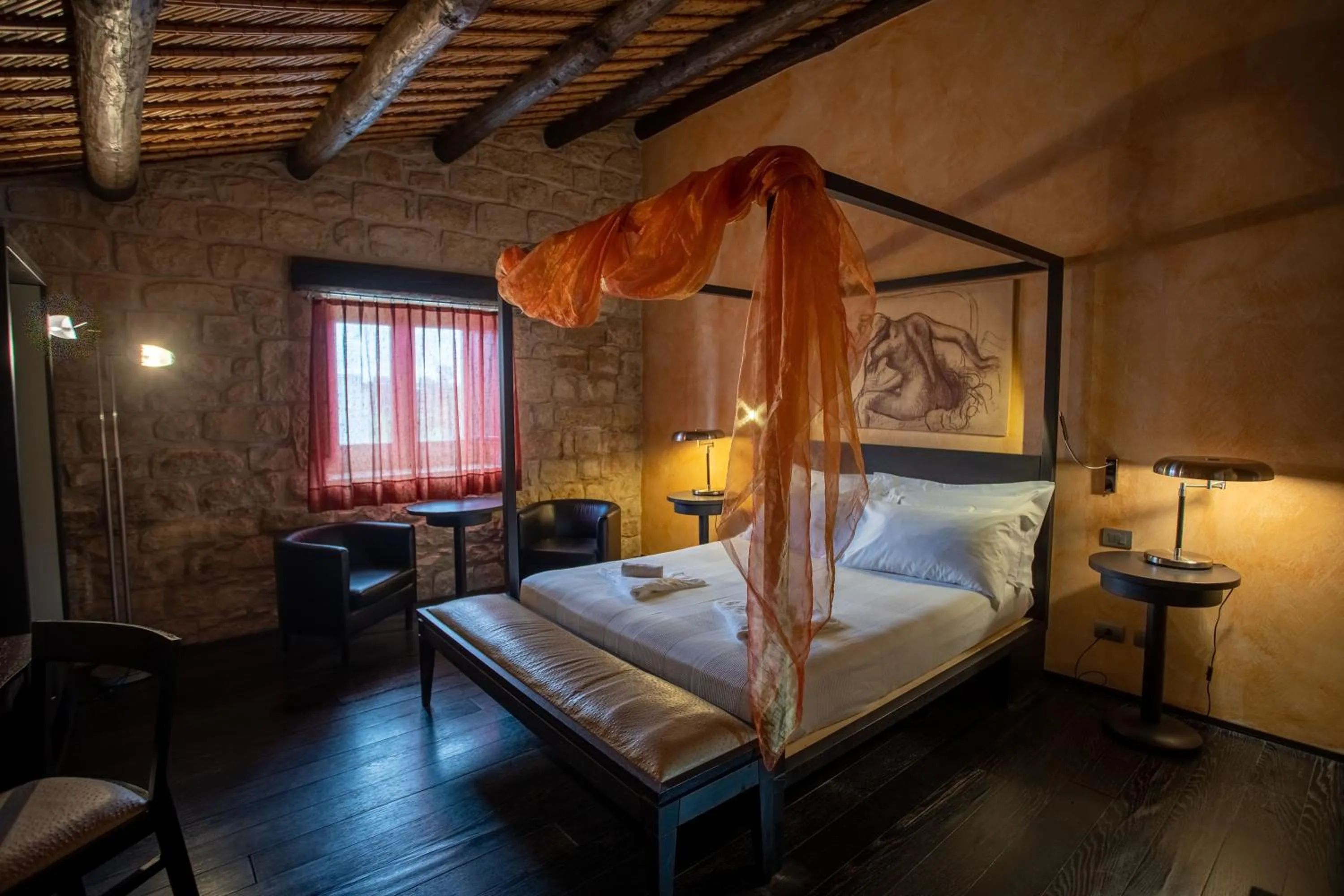 Bed in Cambiocavallo Resort