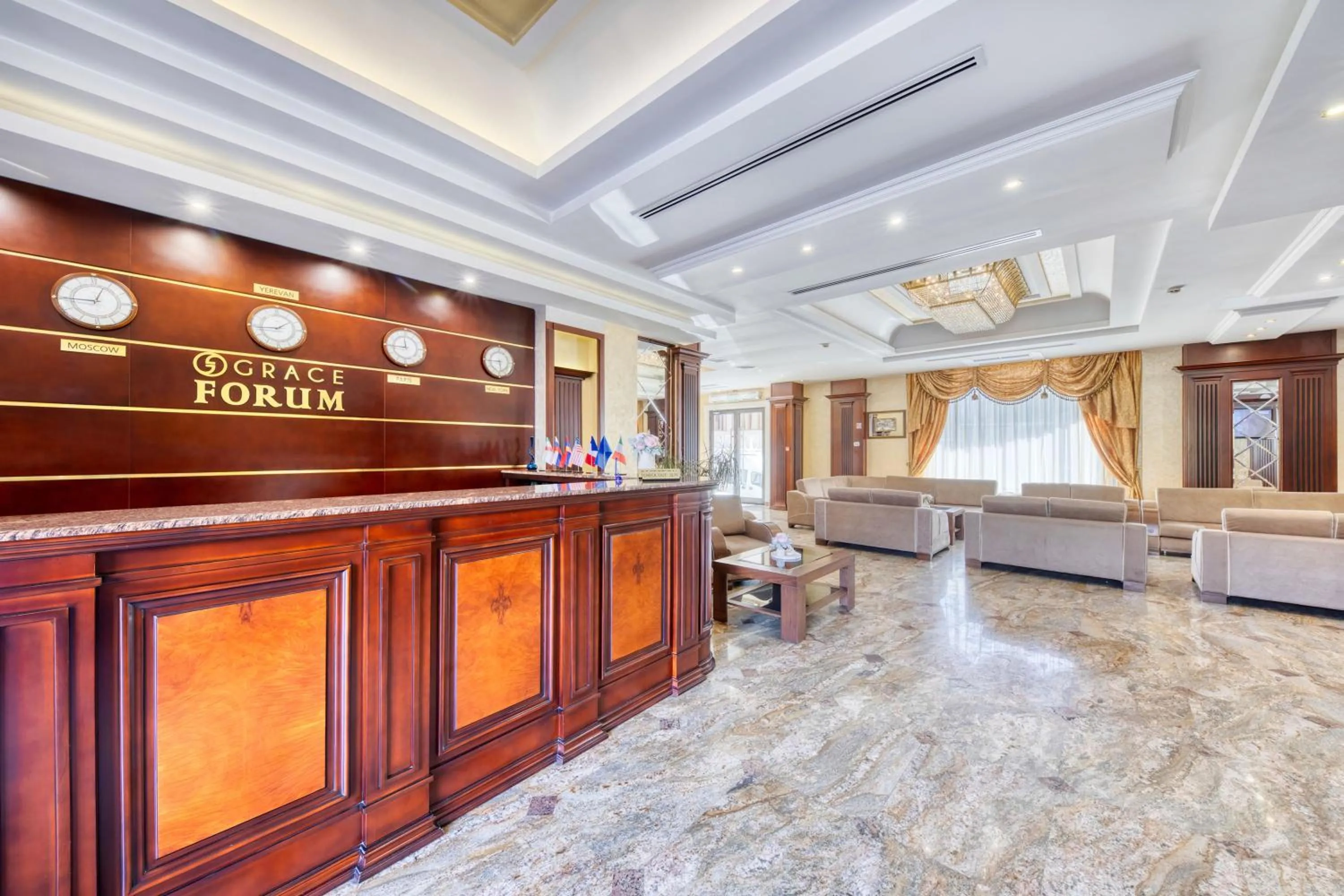 Seating area in Spa Hotel Grace Forum