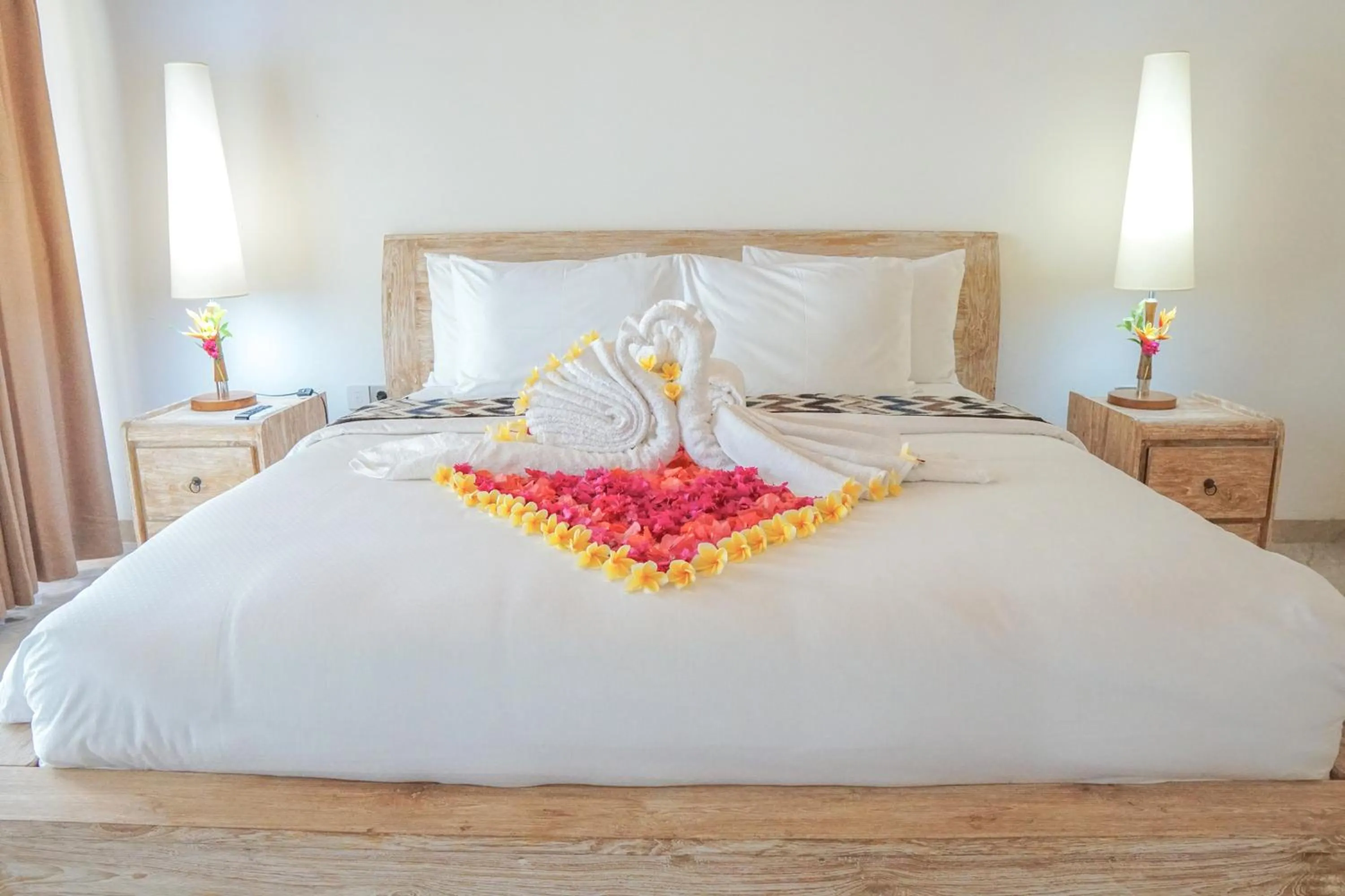 Bed in Caspla Resort by Loccal Collection