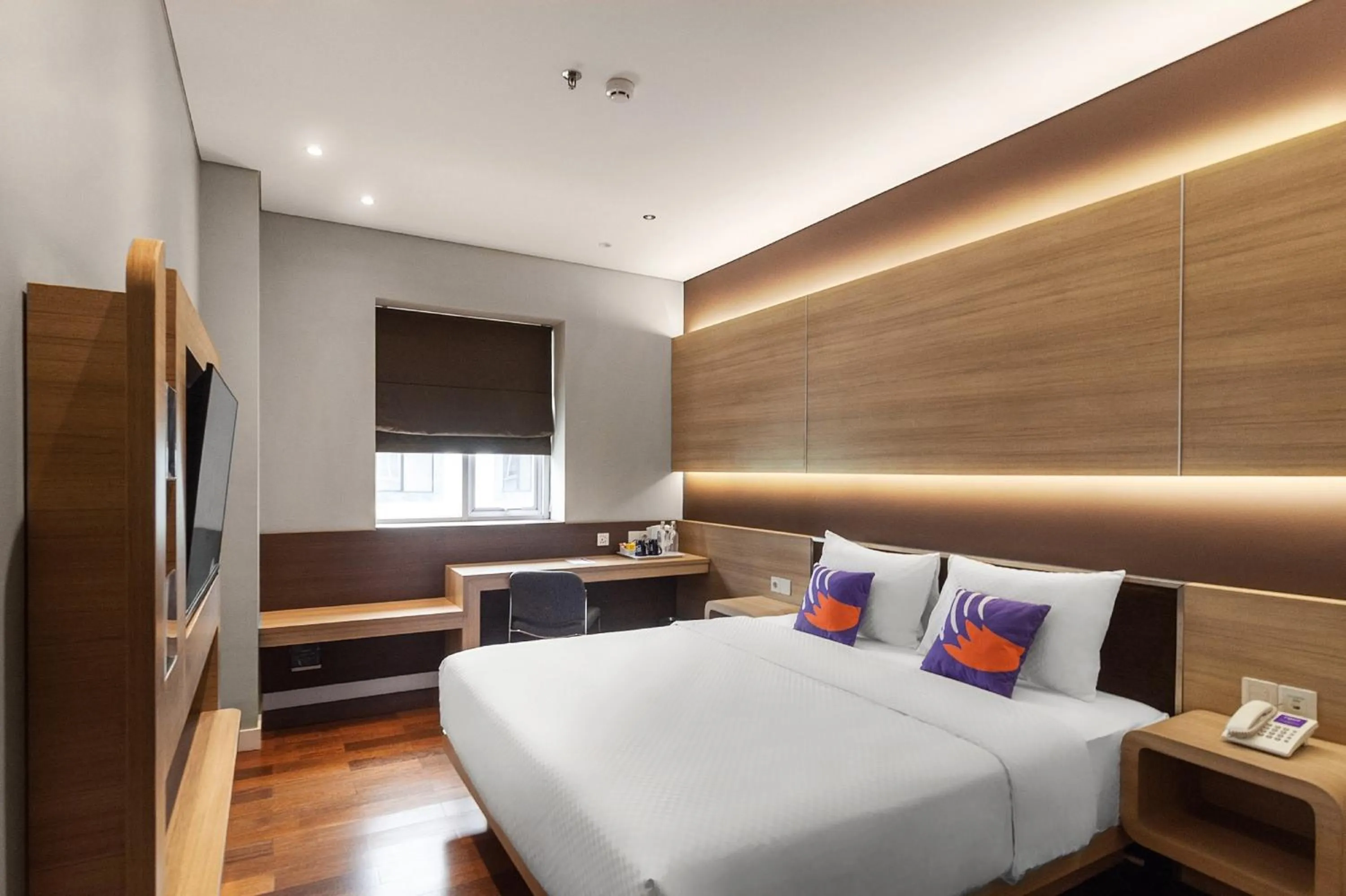 Bedroom, Bed in FOX Lite Grogol Jakarta