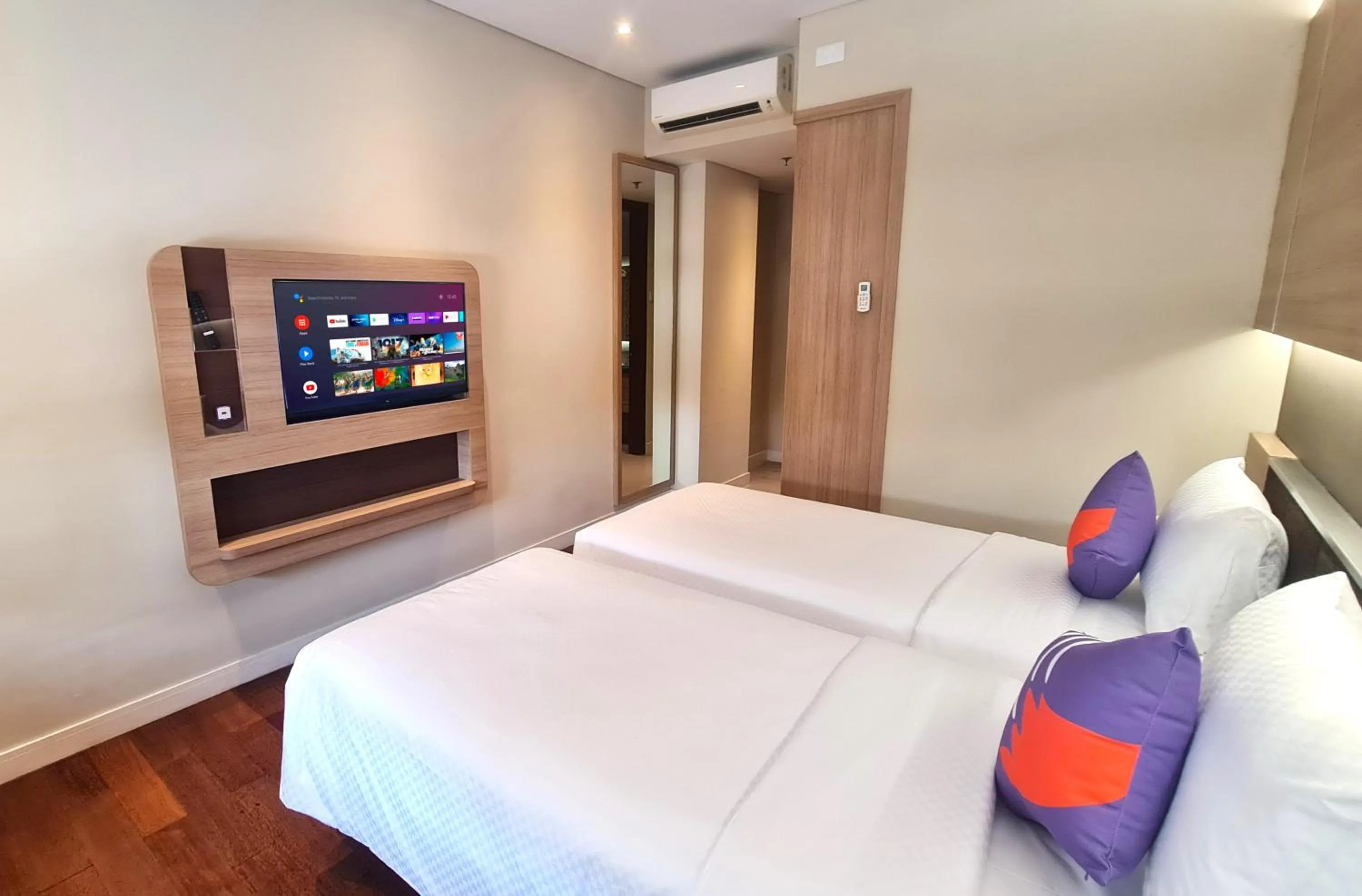 Bedroom, Bed in FOX Lite Grogol Jakarta