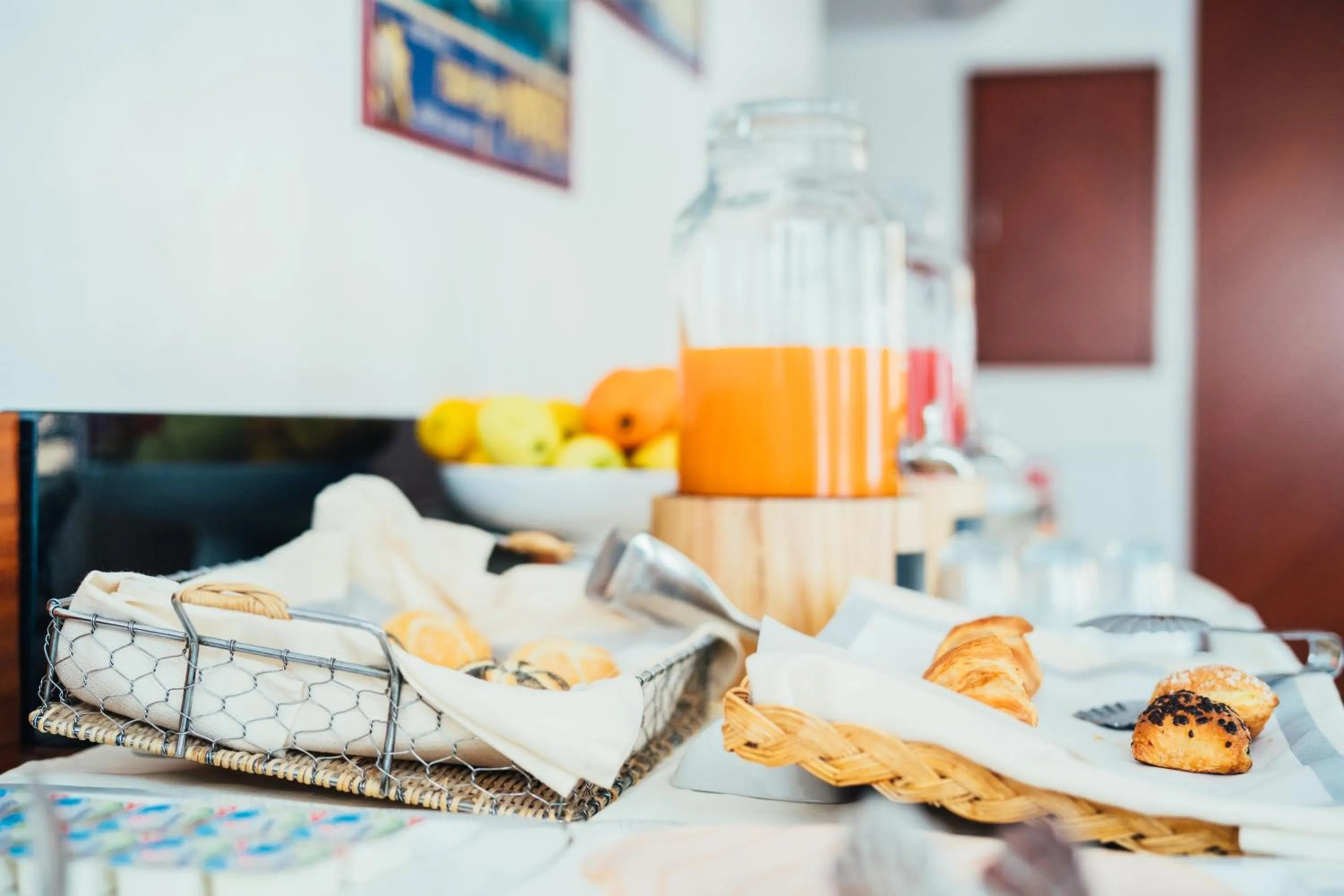 Buffet breakfast in Arcangelo Roof Hotel