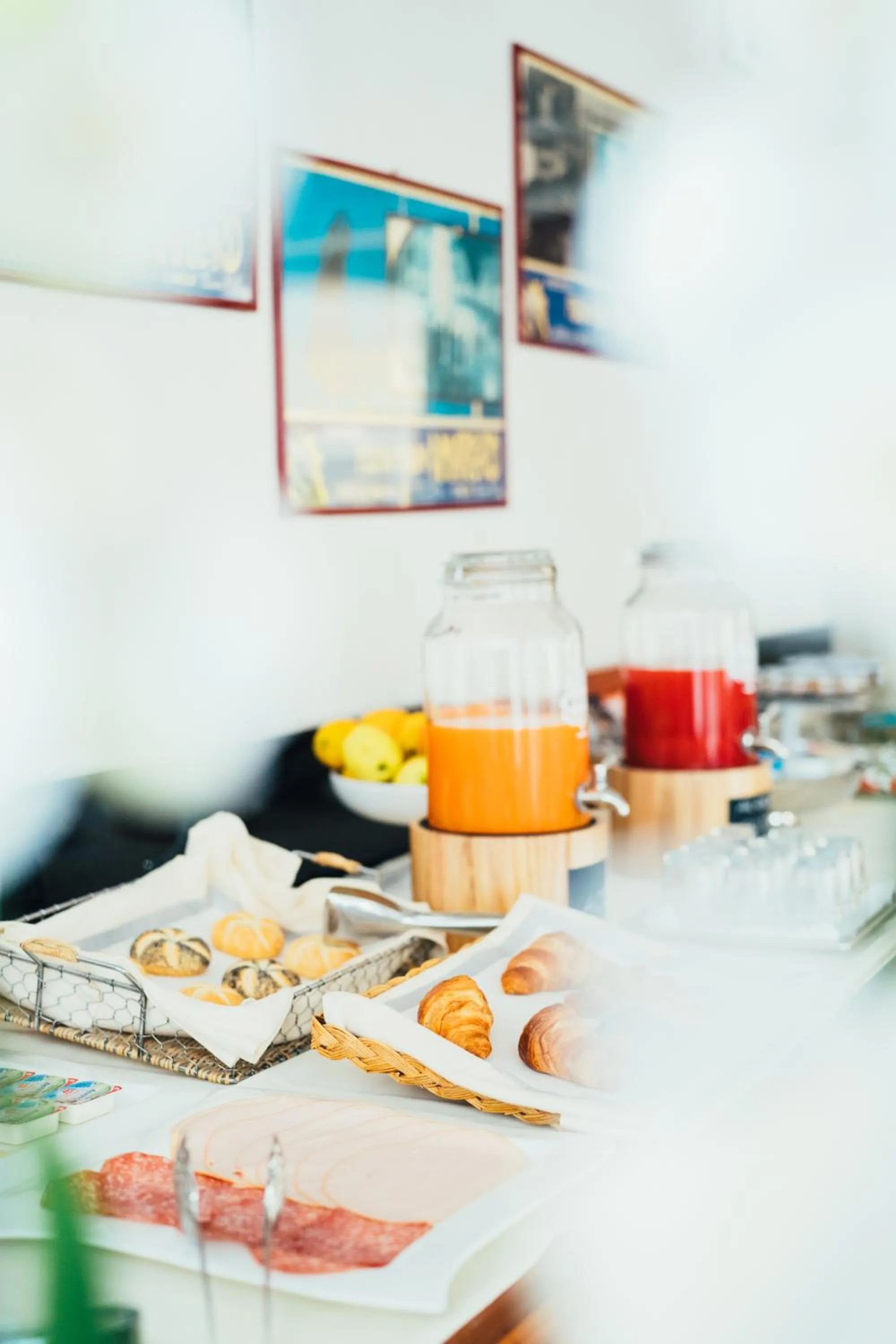 Buffet breakfast in Arcangelo Roof Hotel