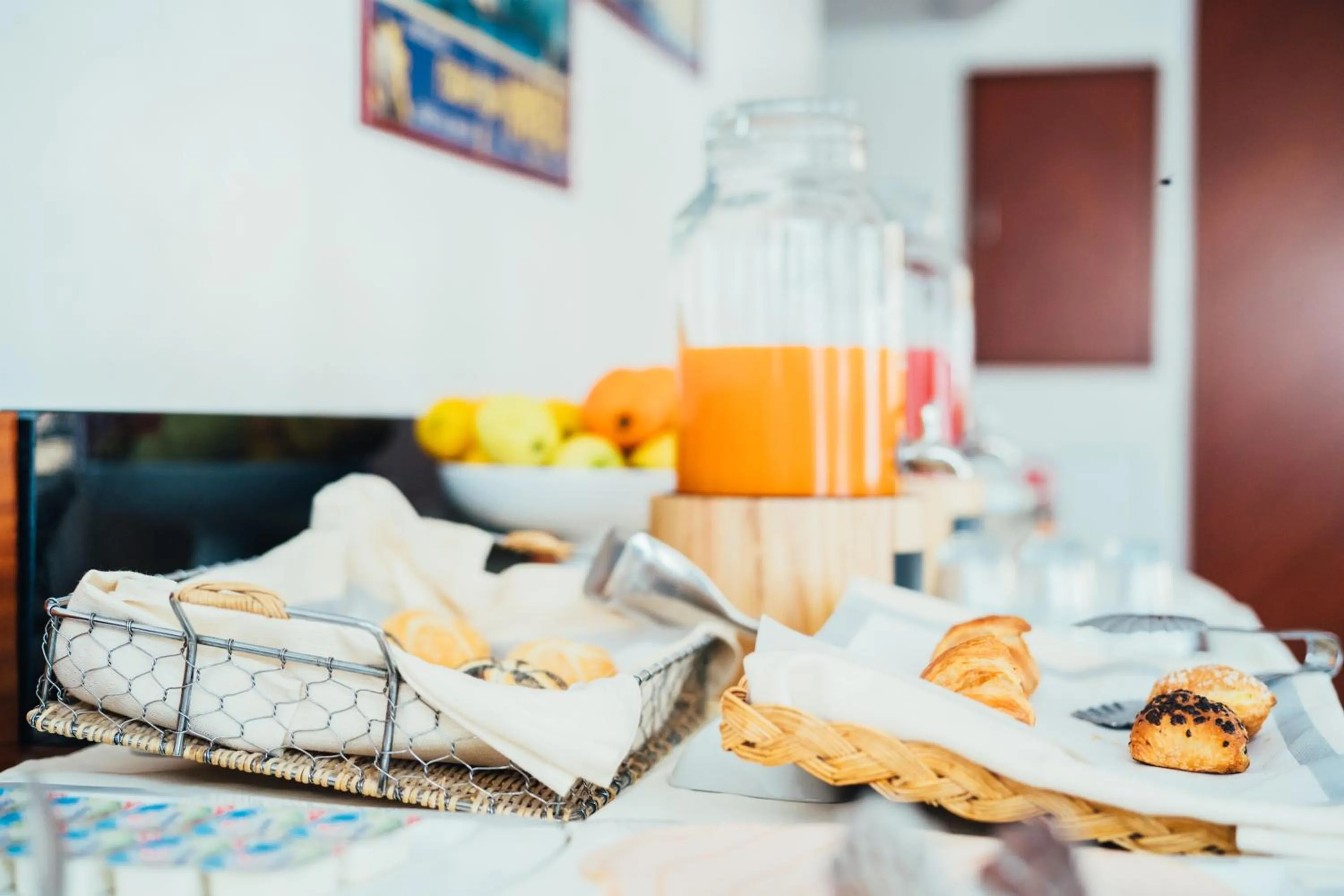 Buffet breakfast in Arcangelo Roof Hotel