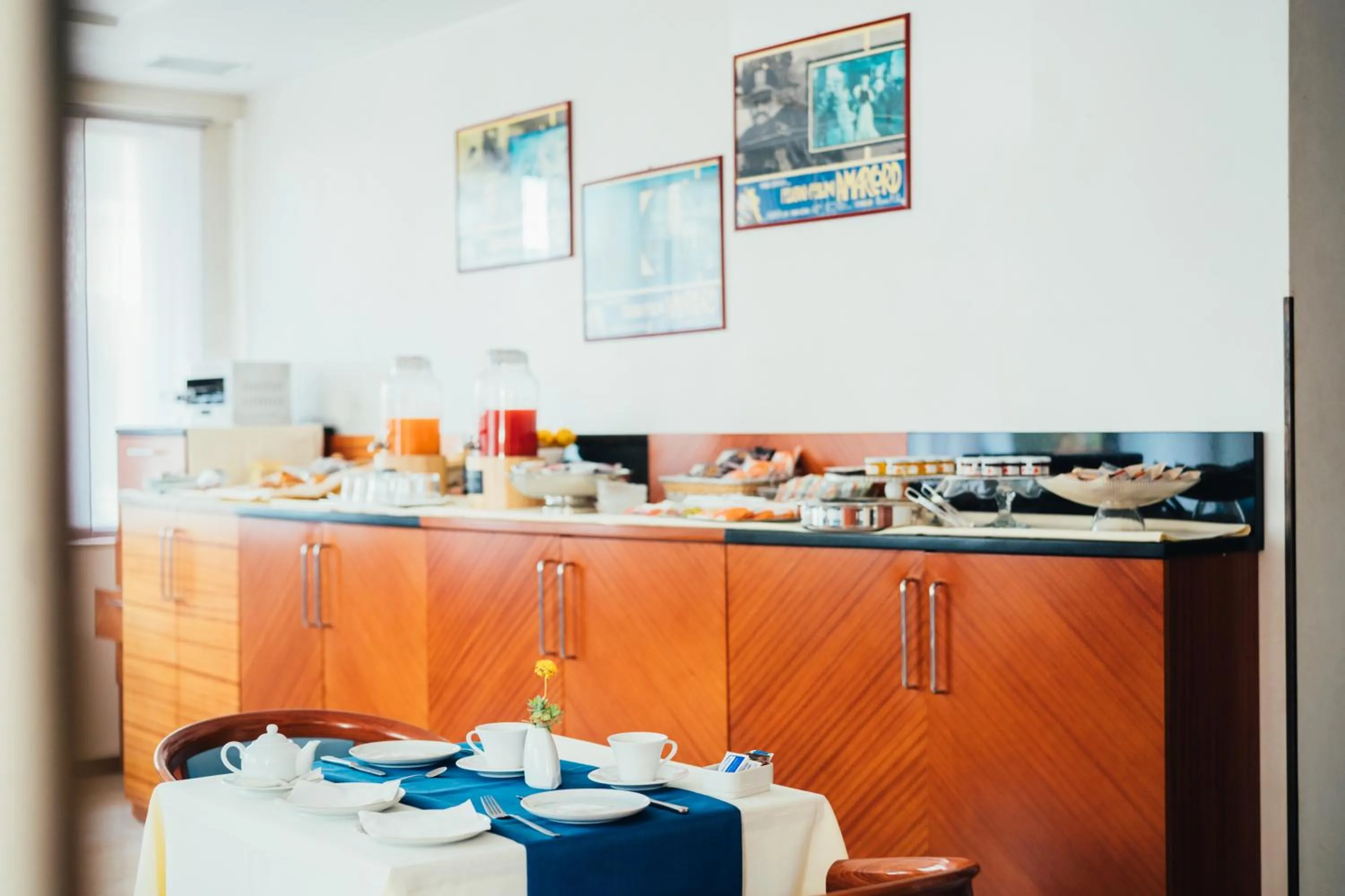 Buffet breakfast in Arcangelo Roof Hotel