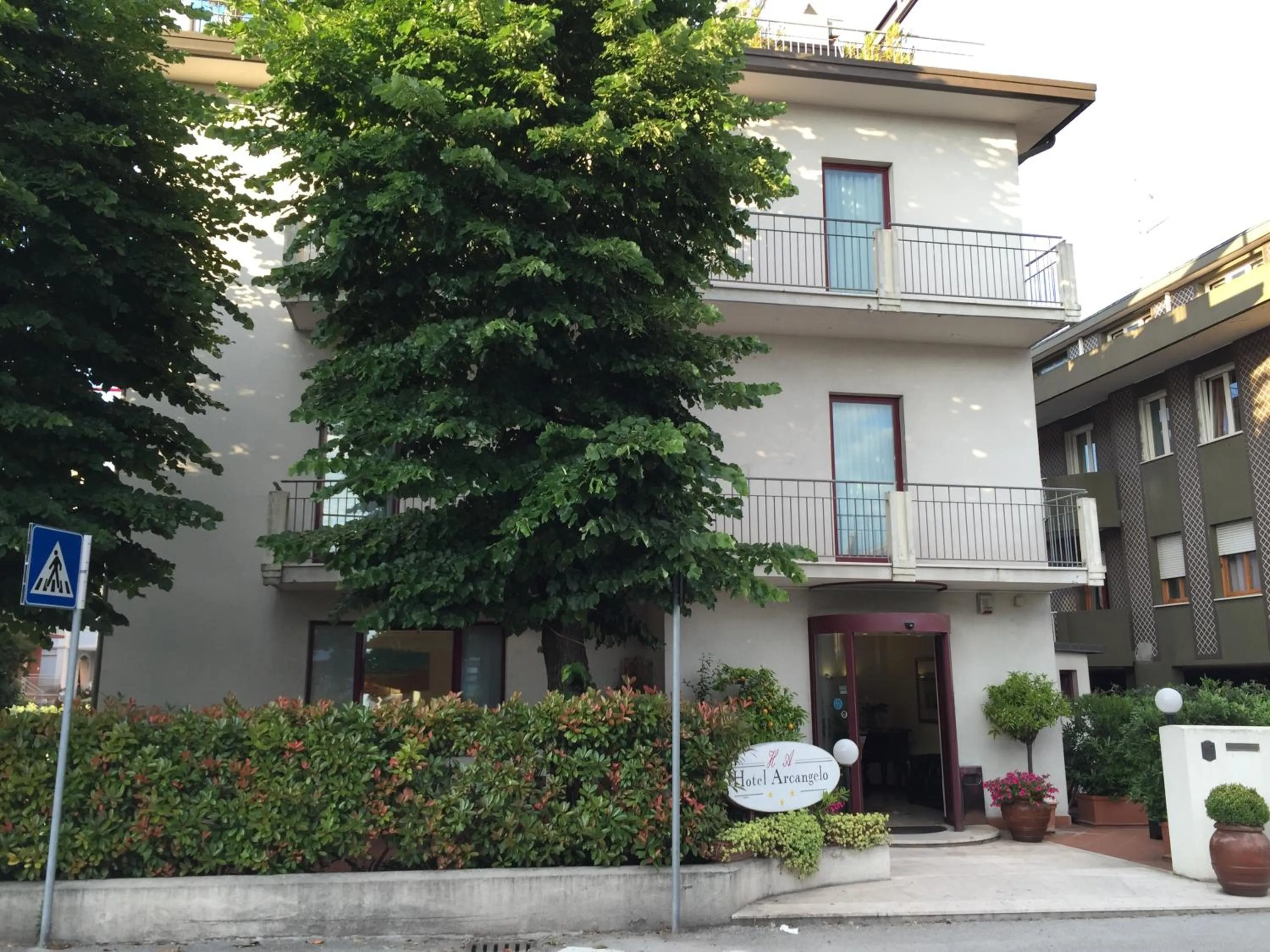 Facade/entrance in Arcangelo Roof Hotel