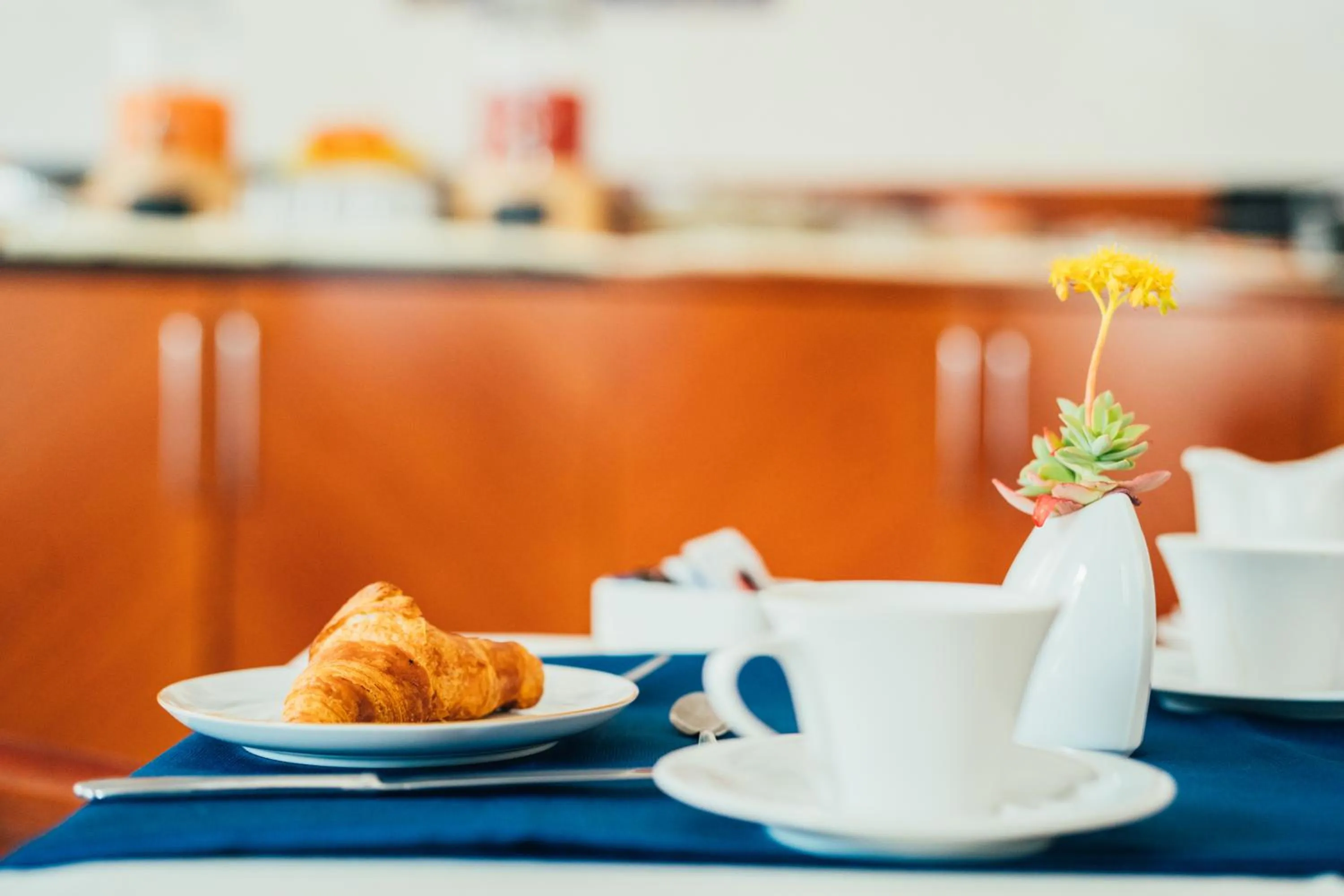 Buffet breakfast in Arcangelo Roof Hotel