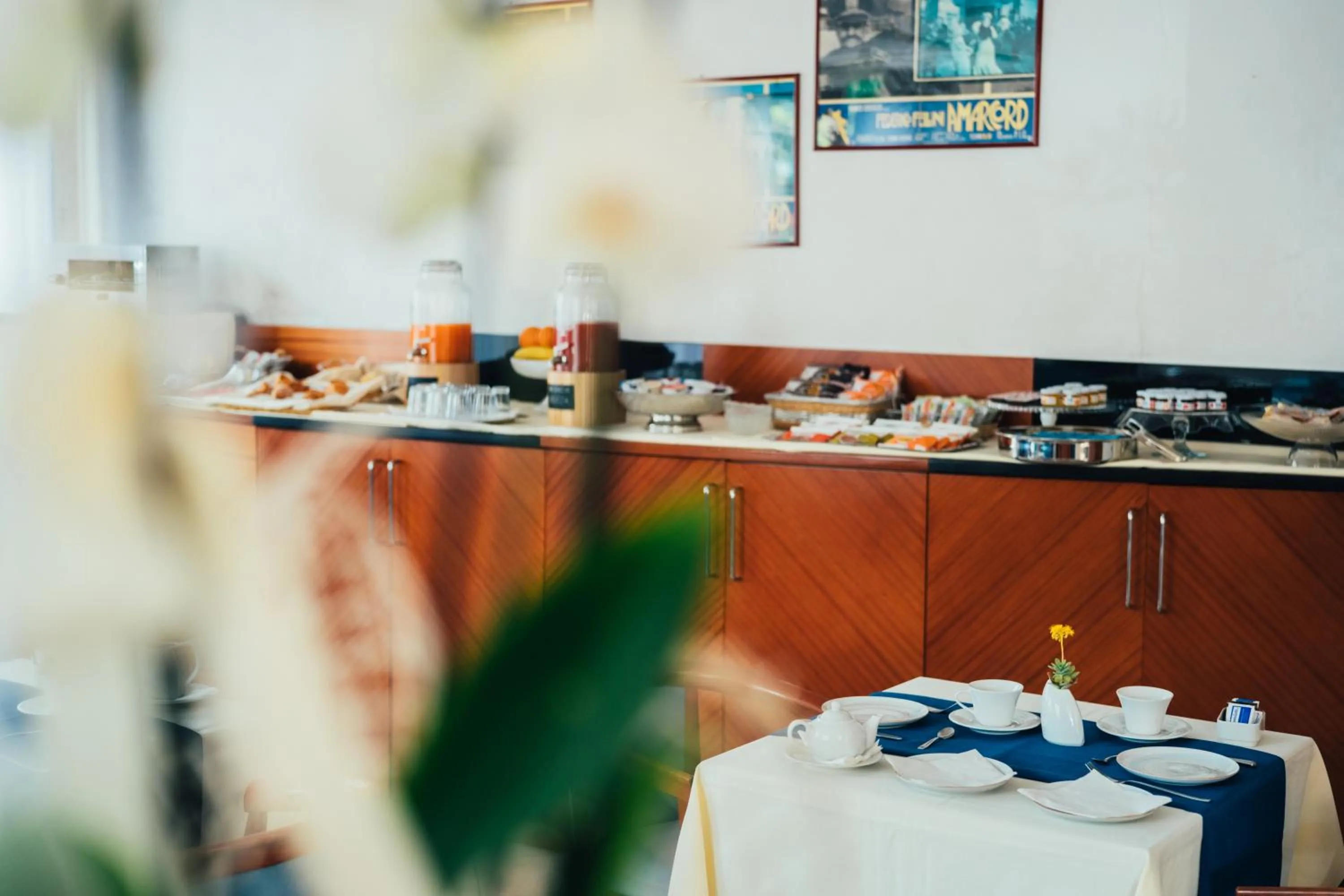 Buffet breakfast in Arcangelo Roof Hotel