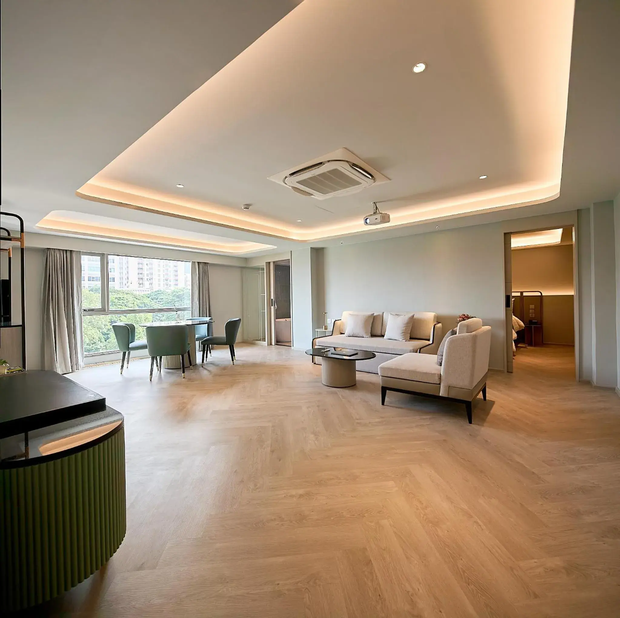 Living room, Bed in The Path Siam Living room, Bed in The Path Siam