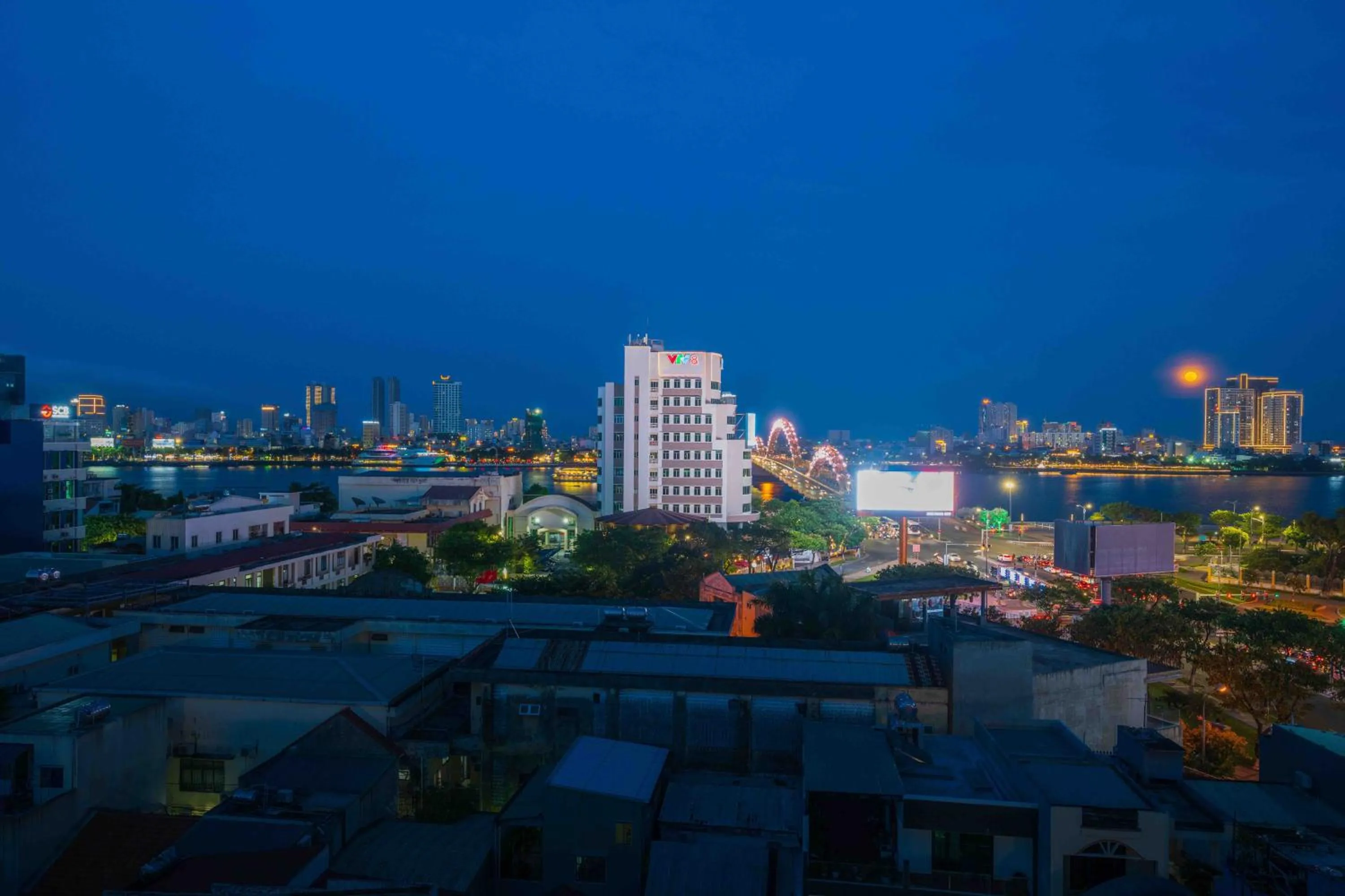 City view in Cozy Danang Boutique Hotel