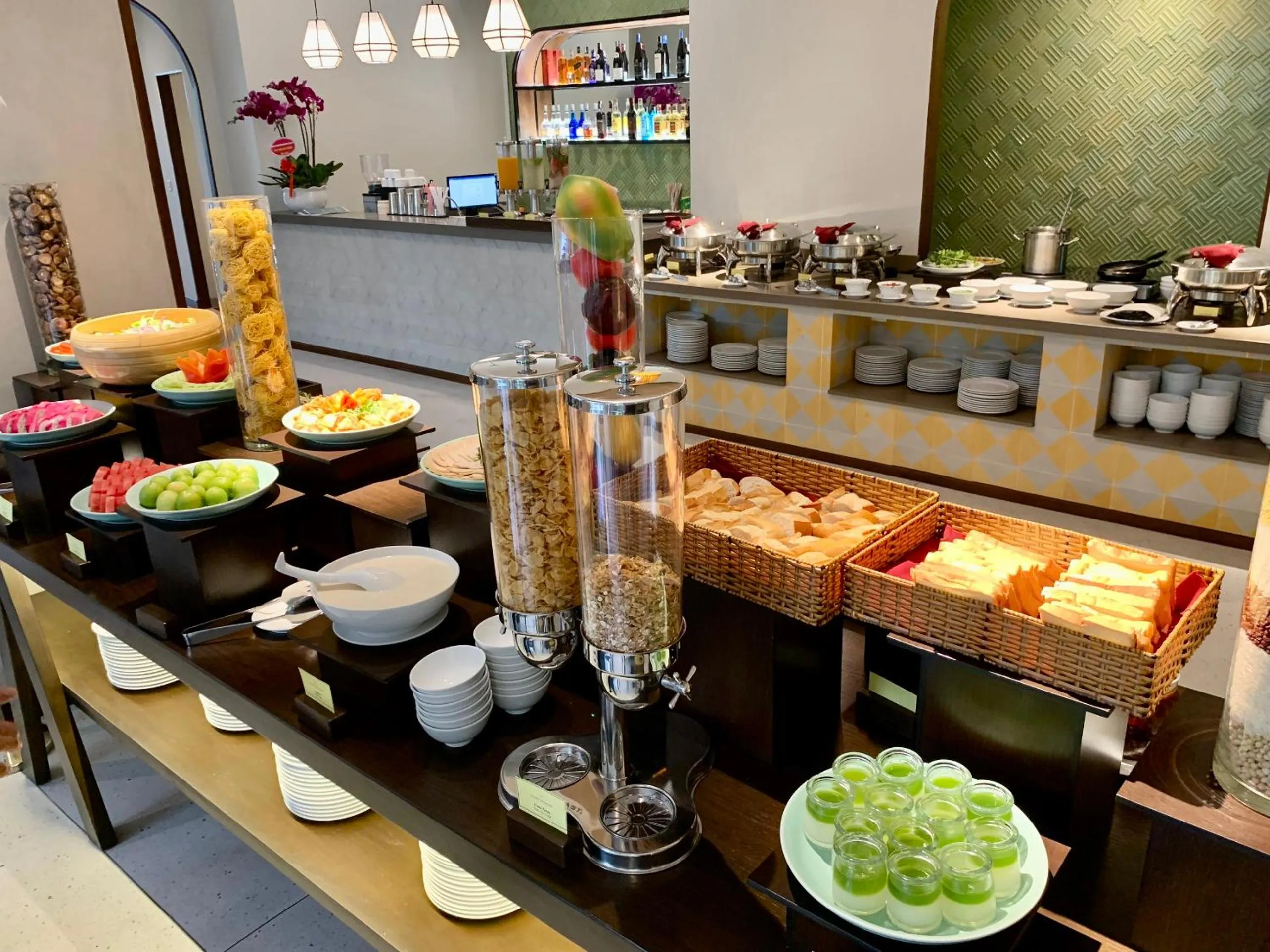 Buffet breakfast in Cozy Danang Boutique Hotel