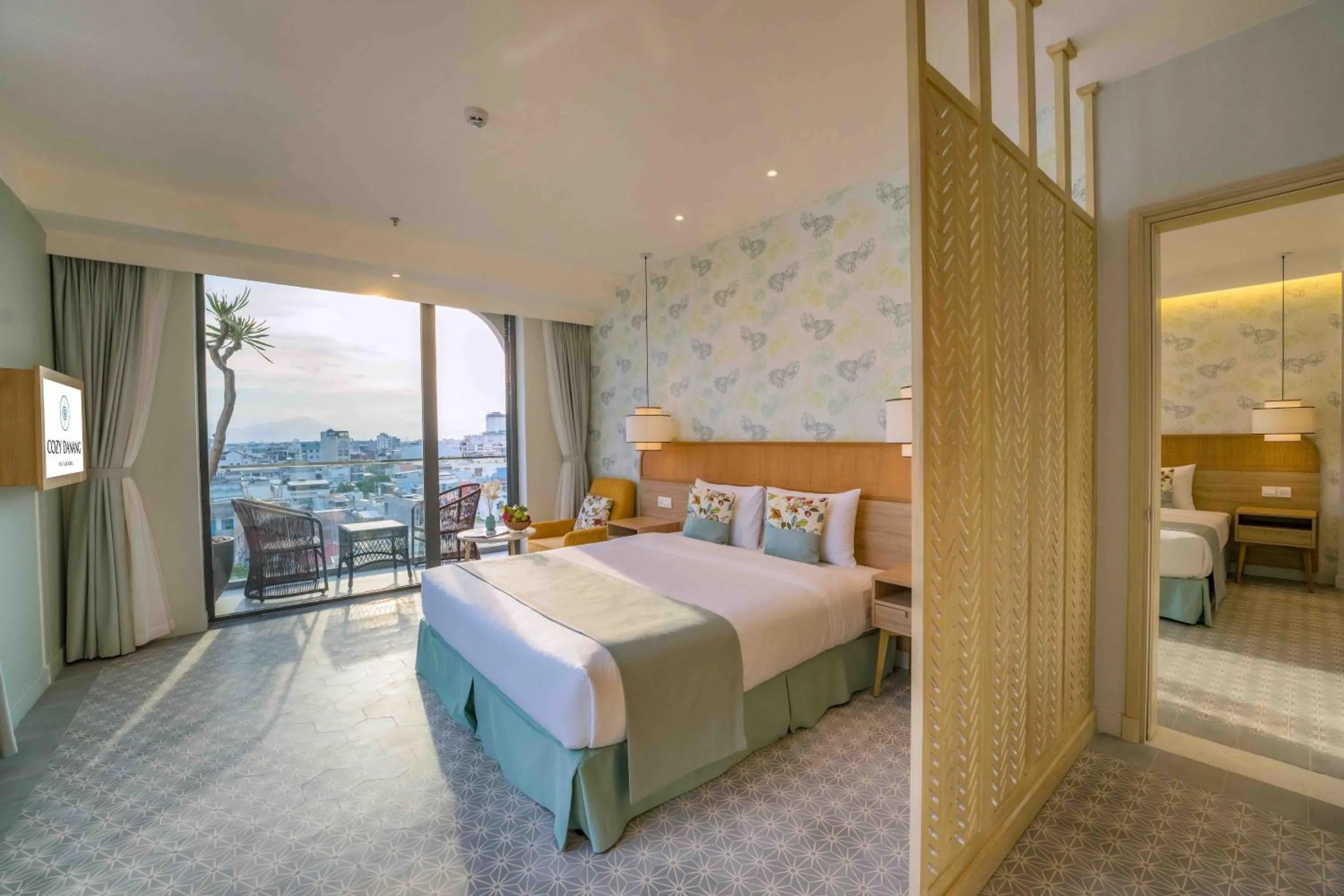 Bedroom, Bed in Cozy Danang Boutique Hotel