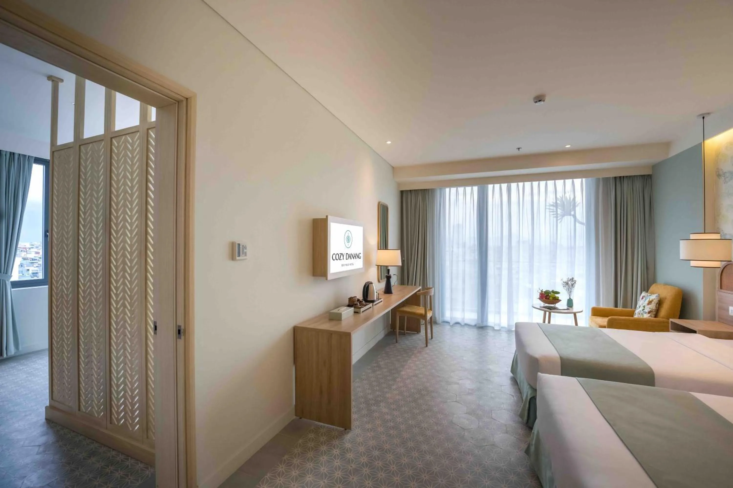 Bedroom, Bed in Cozy Danang Boutique Hotel