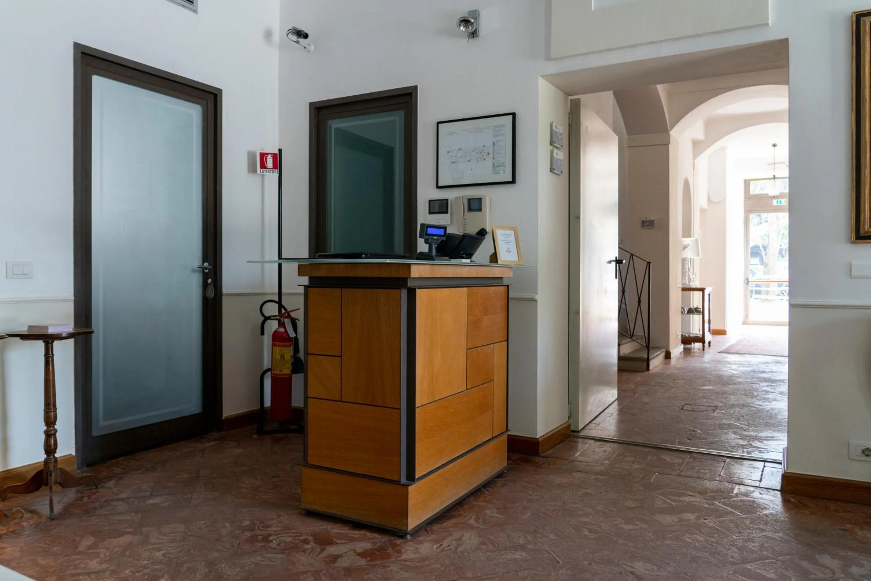 Lobby or reception in Art Hotel Varese