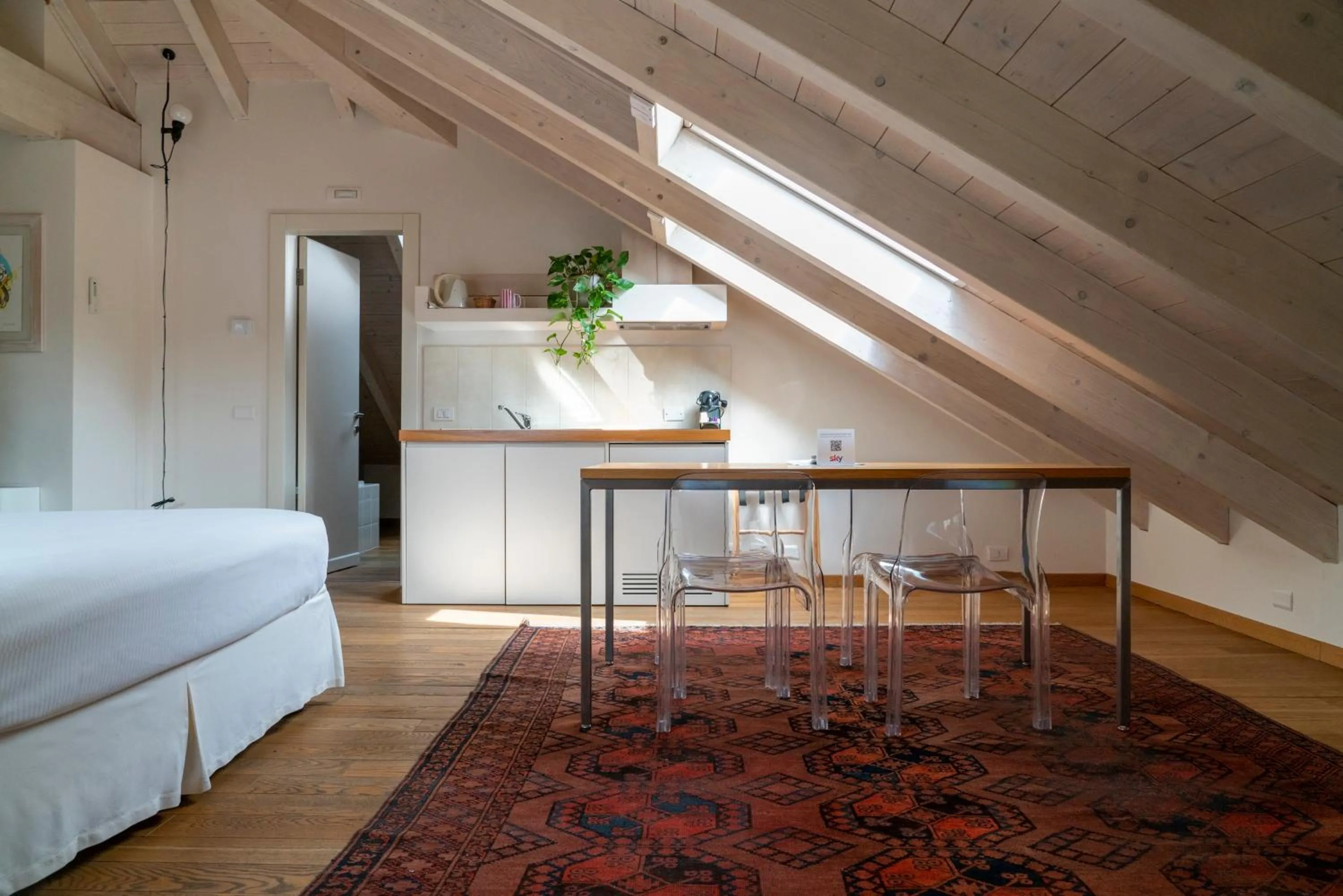 Seating area, Bed in Art Hotel Varese