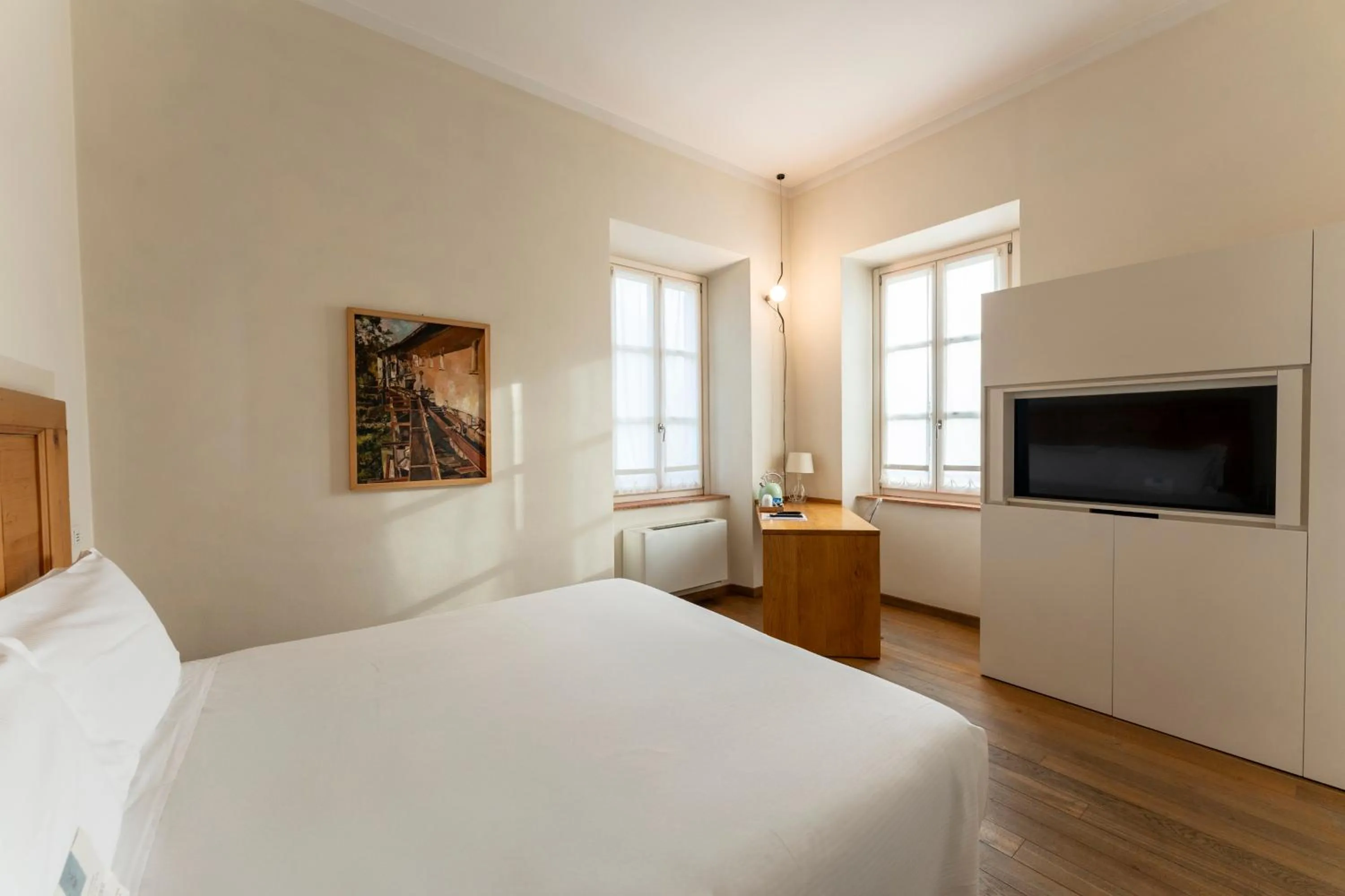 Bed in Art Hotel Varese