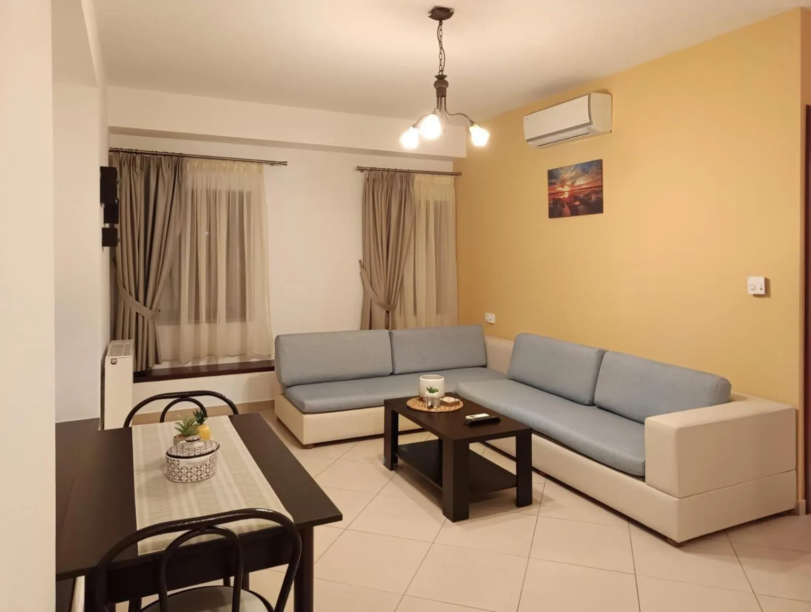 Living room in To Agioklima