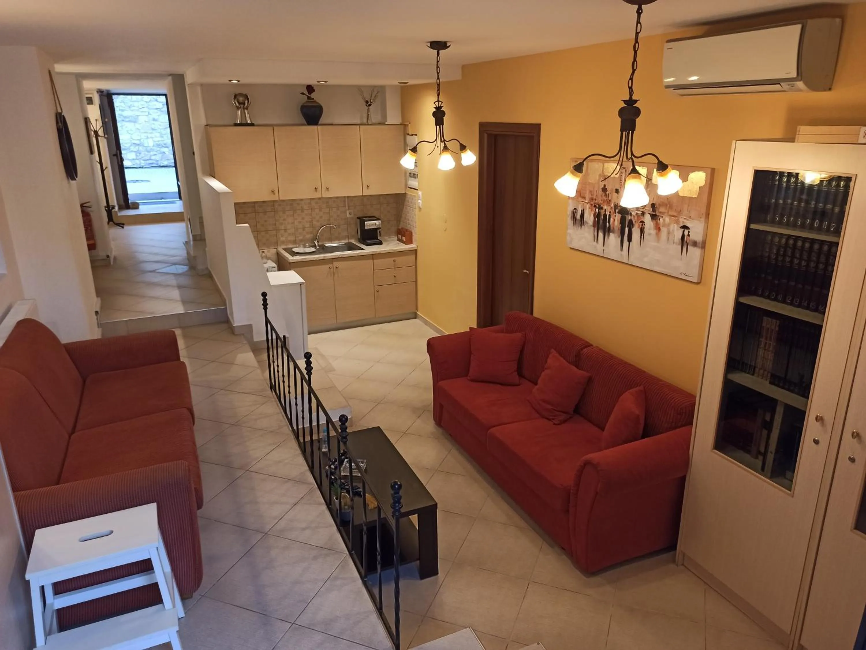 Living room in To Agioklima