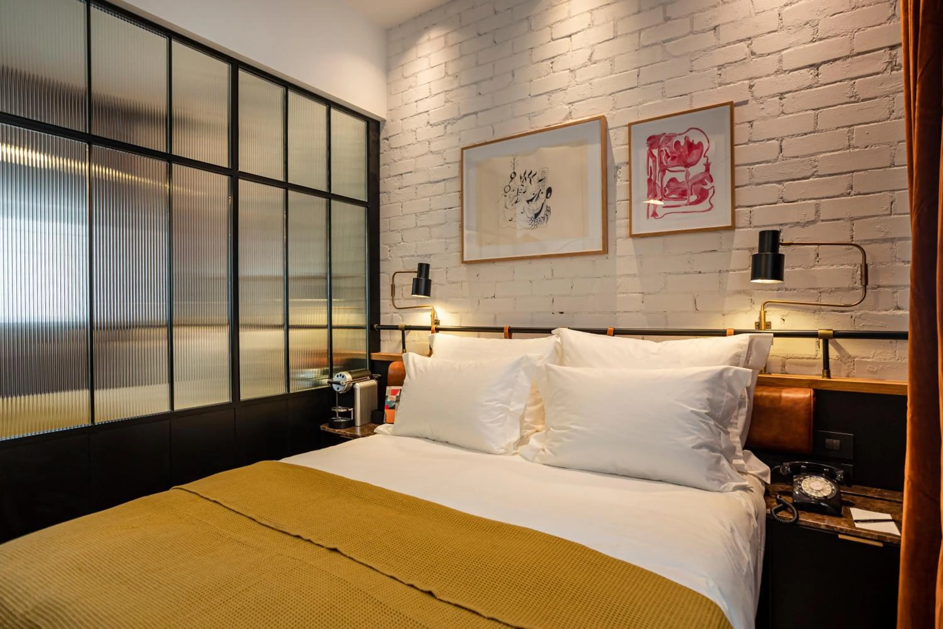 Bed in Backstage Hotel - an Atlas Boutique Hotel