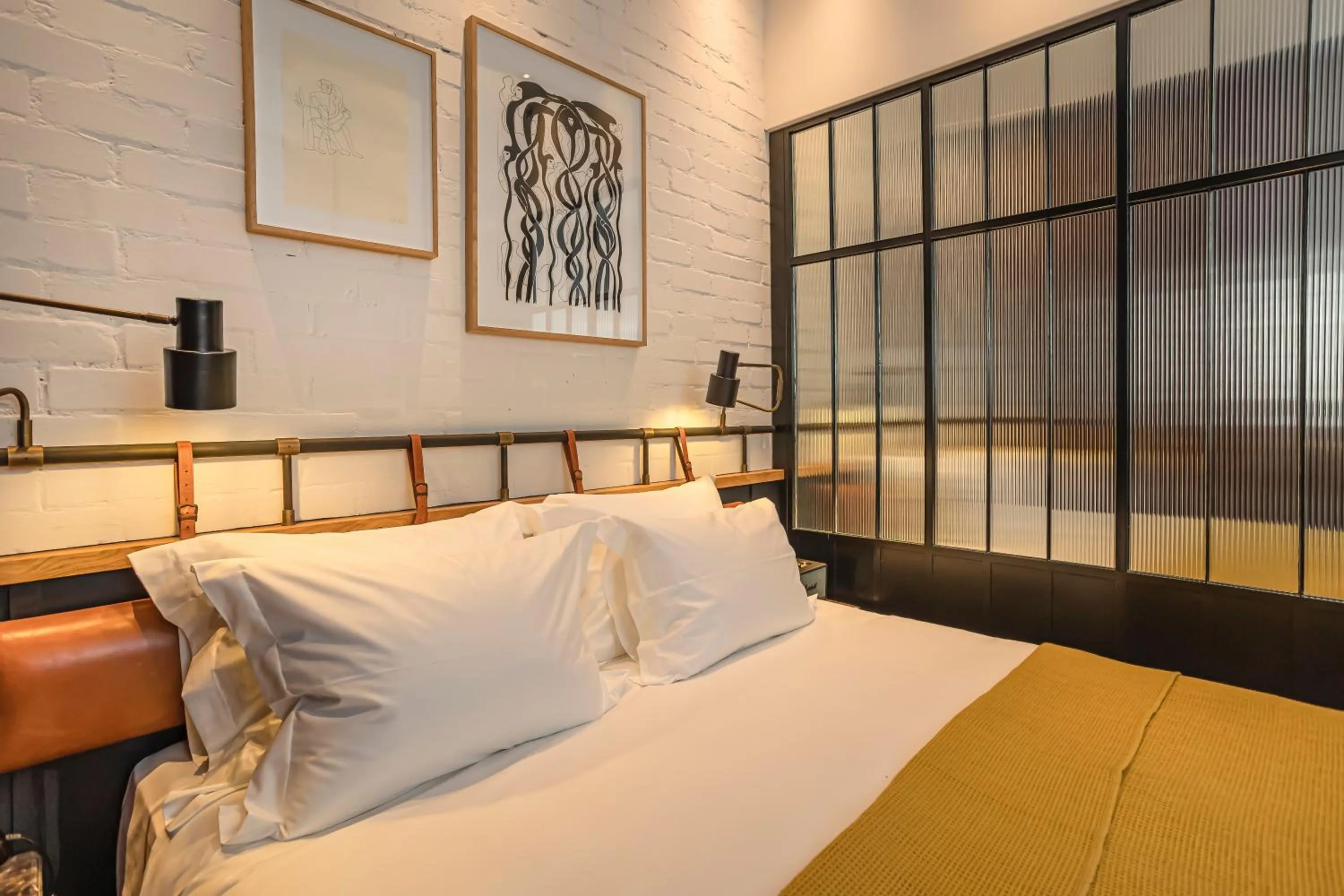 Bed in Backstage Hotel - an Atlas Boutique Hotel