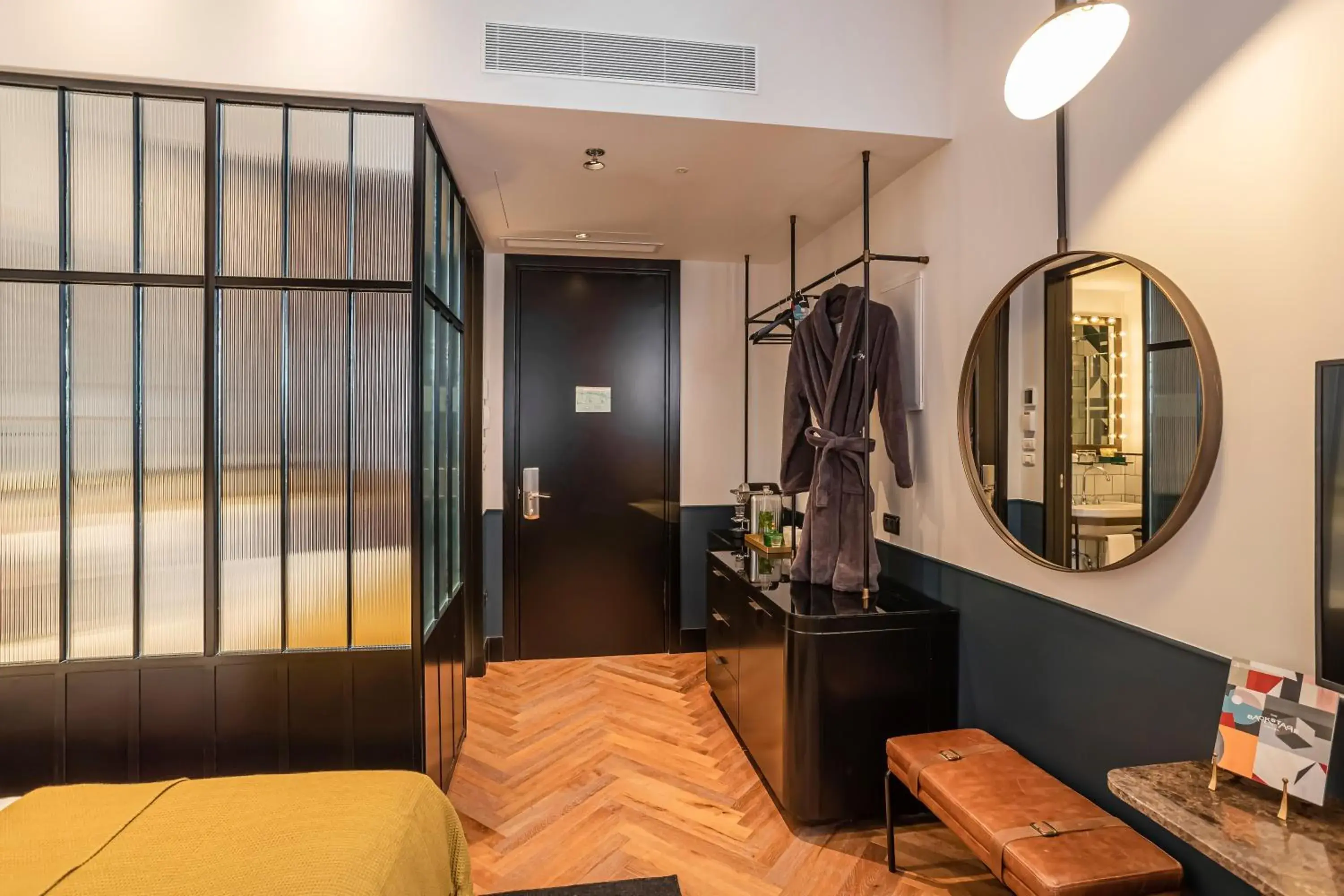 Photo of the whole room, Bed in Backstage Hotel - an Atlas Boutique Hotel Photo of the whole room, Bed in Backstage Hotel - an Atlas Boutique Hotel