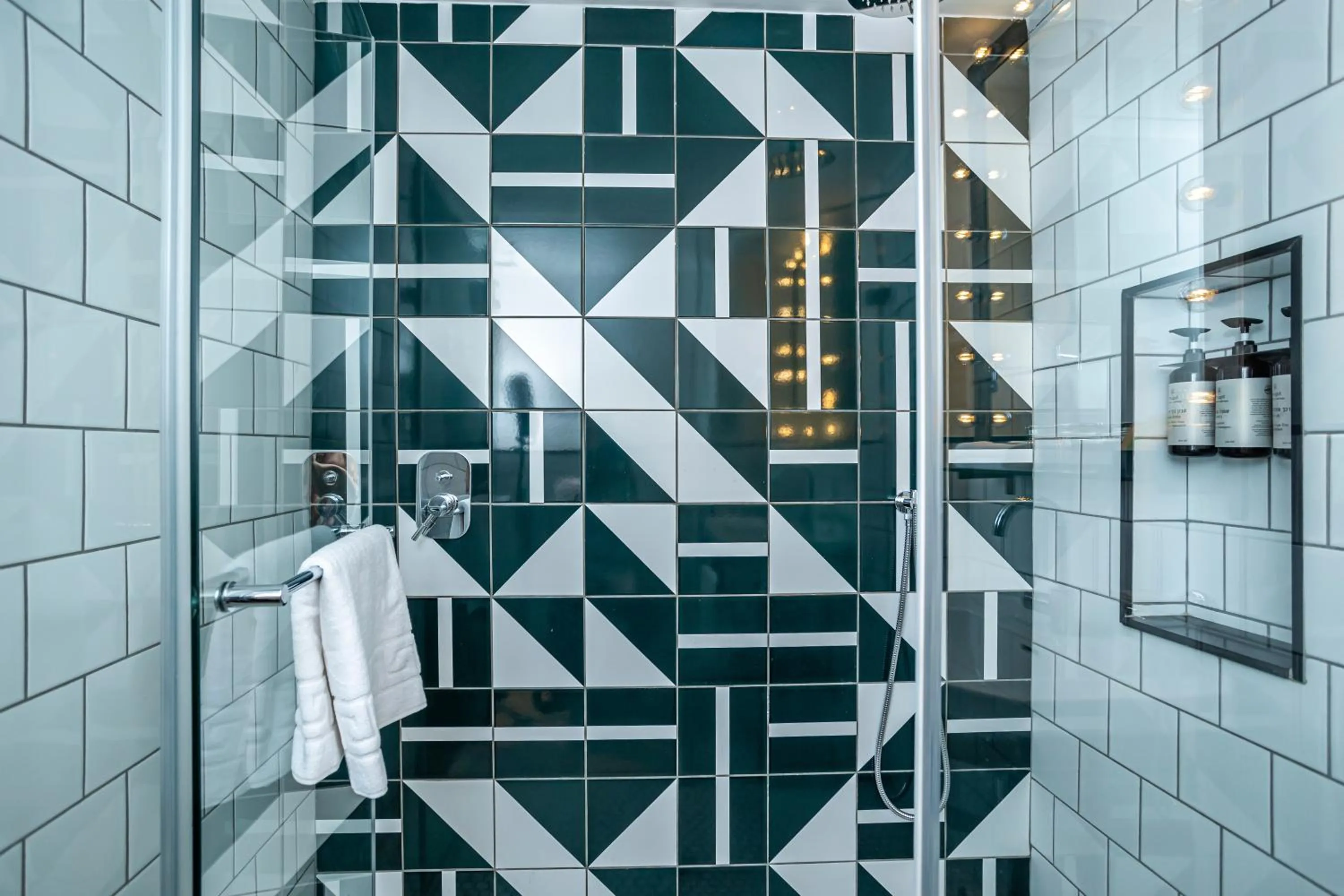 Bathroom in Backstage Hotel - an Atlas Boutique Hotel