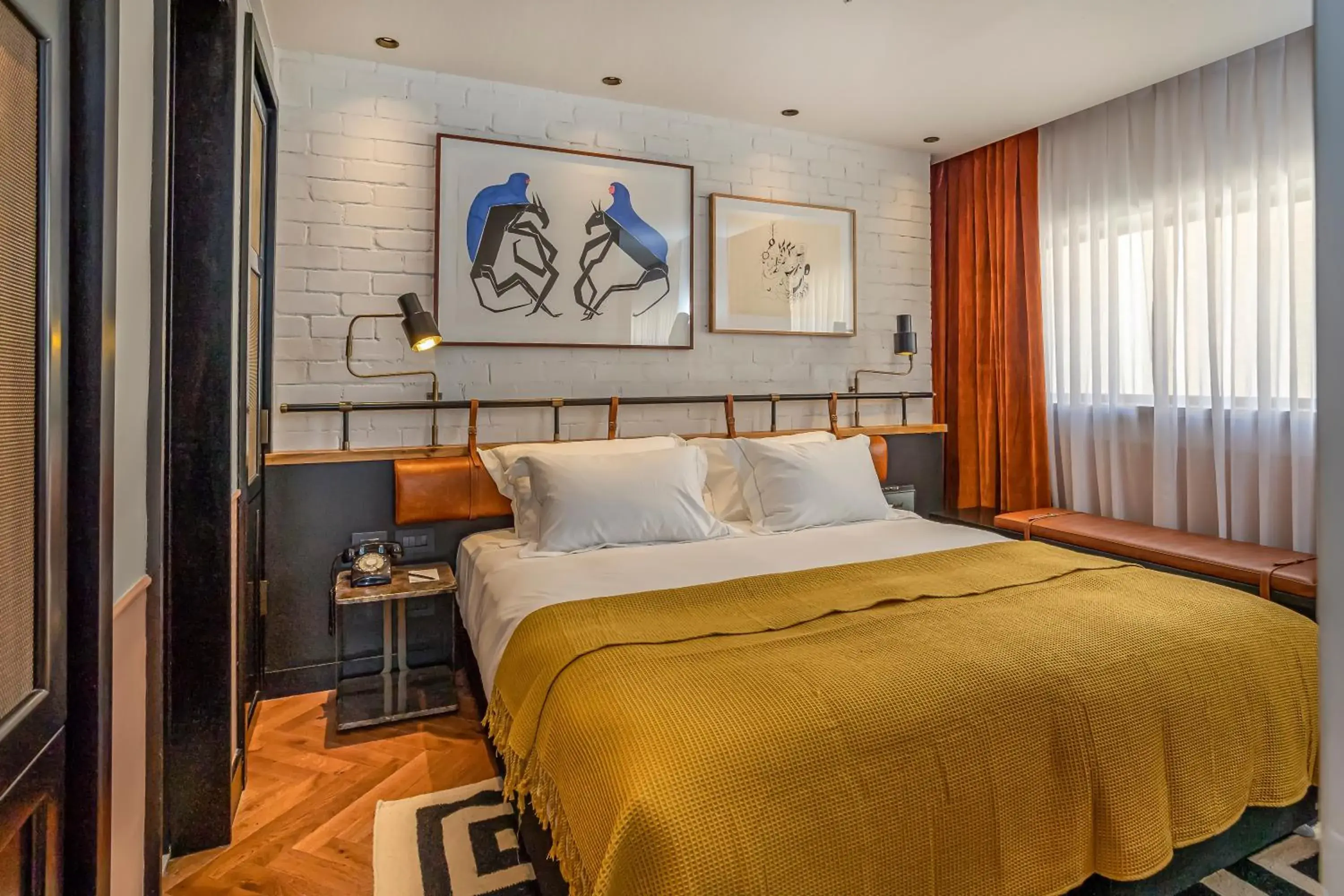 Bed in Backstage Hotel - an Atlas Boutique Hotel Bed in Backstage Hotel - an Atlas Boutique Hotel